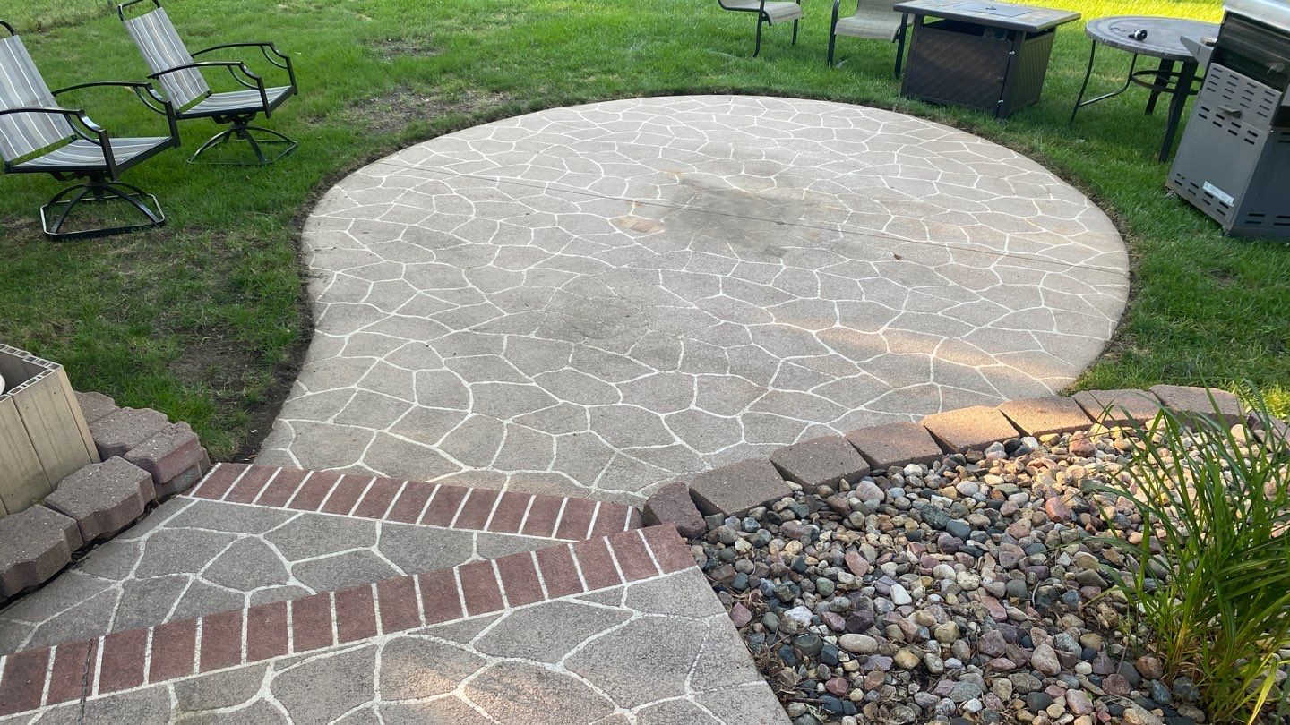 Patio using Pecan by Select Painting, Coatings & Garage Cabinets