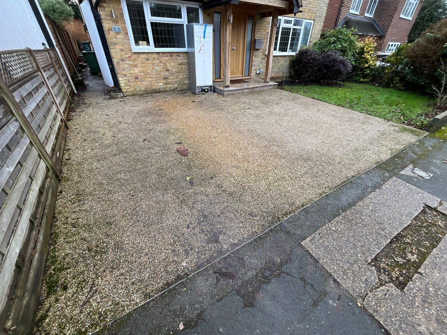 Exterior Clean - Roof - Patio - Driveway using Honda 15lpm Low Pressure Washing Machine by Ges Exterior Cleaning ltd