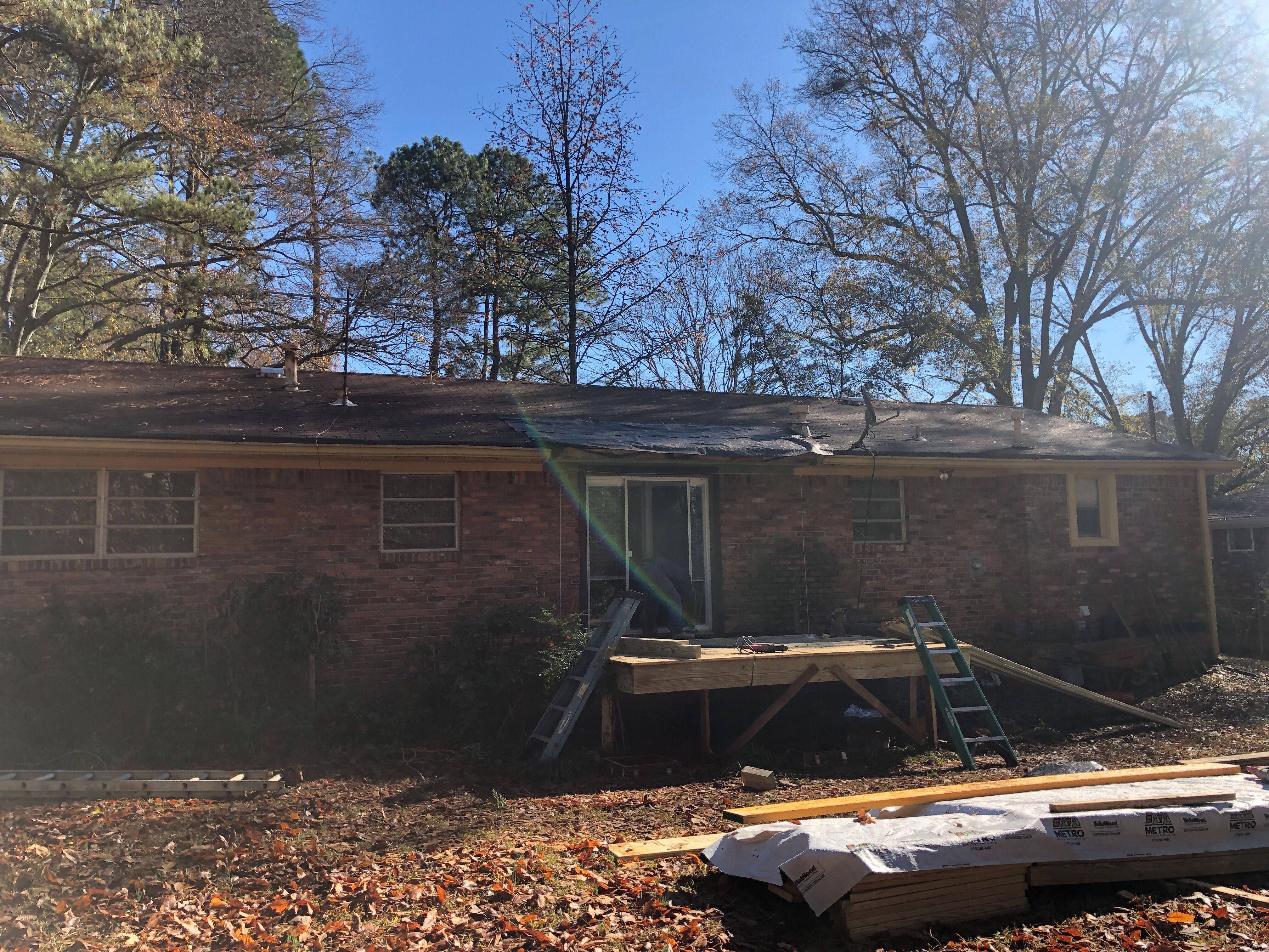 Screened-In Porch and Wooden Deck Construction in Decatur by Swift Home Renovations 