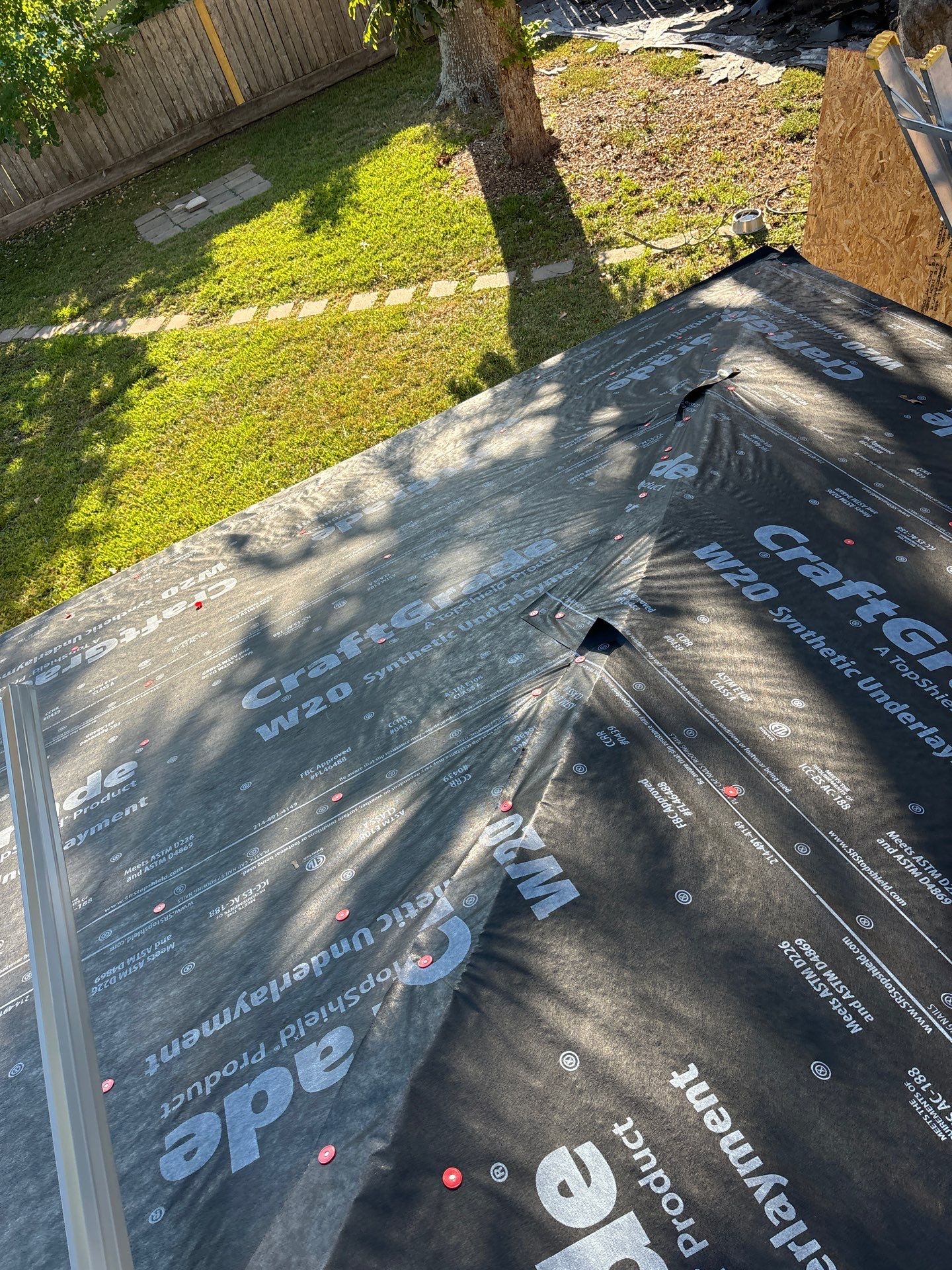 Residential Roofing Installation using Owen's Corning Duration (Lifetime) Shingles by Roof Repair Company