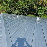 24ga 1" Nail-Strip Mill Finish by Total Roofing System The Metal Roof Experts