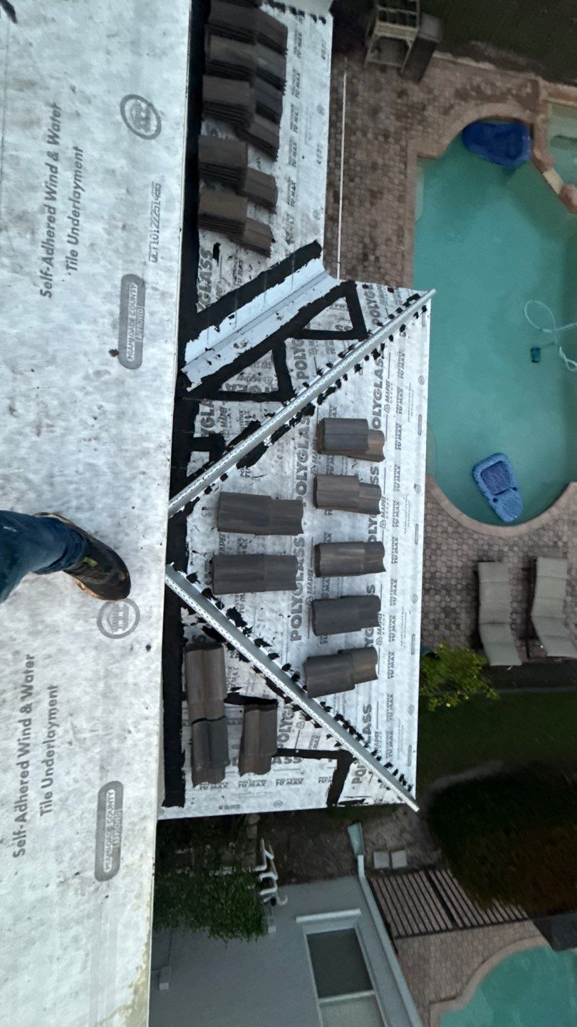 Residential Concrete Tile Install in Fort Myers, FL by International Roofing