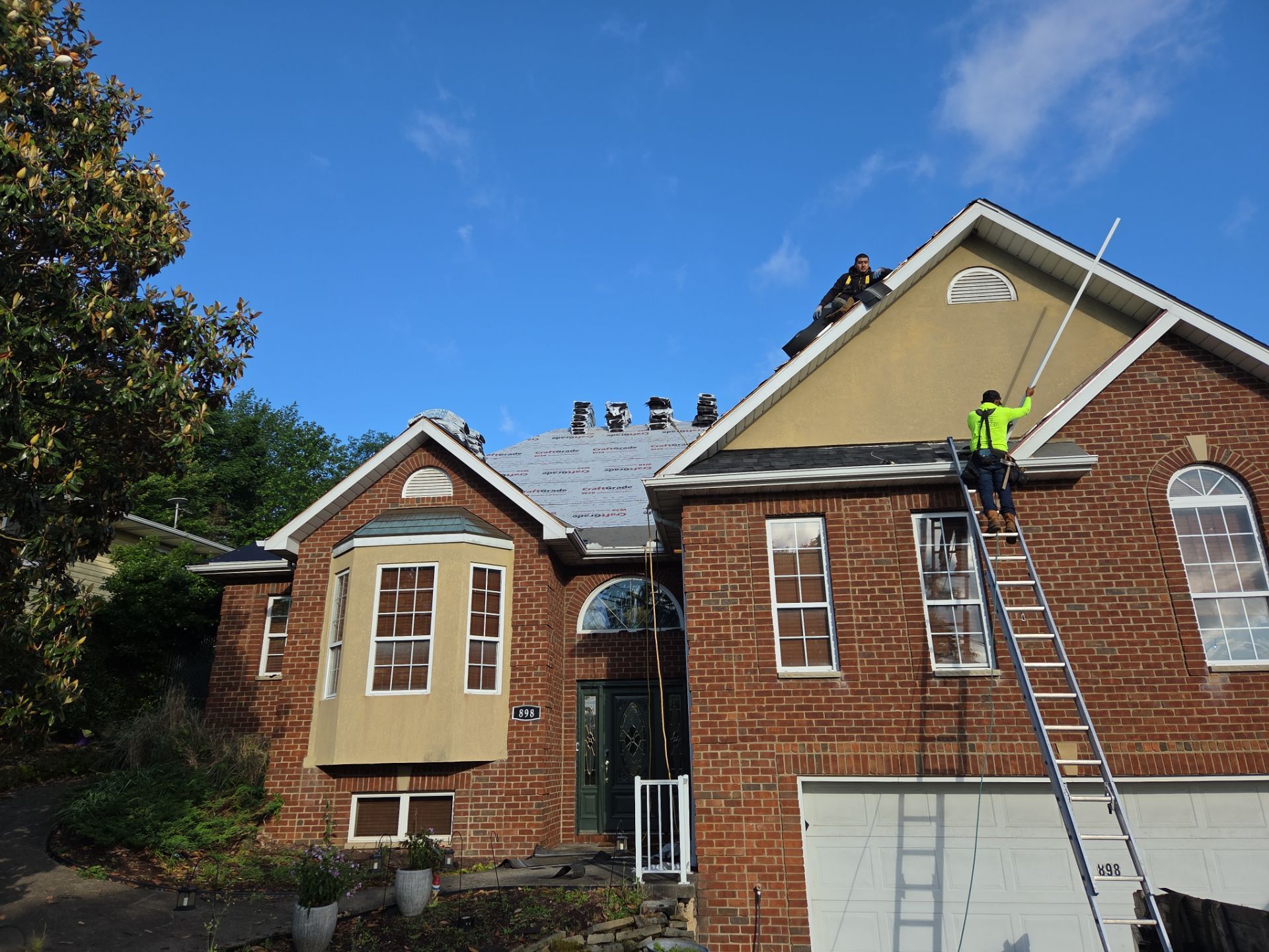 Residential Roofing Installation using Platinum Shield Roofing System from Mr. Roofer by Mr. Roofer