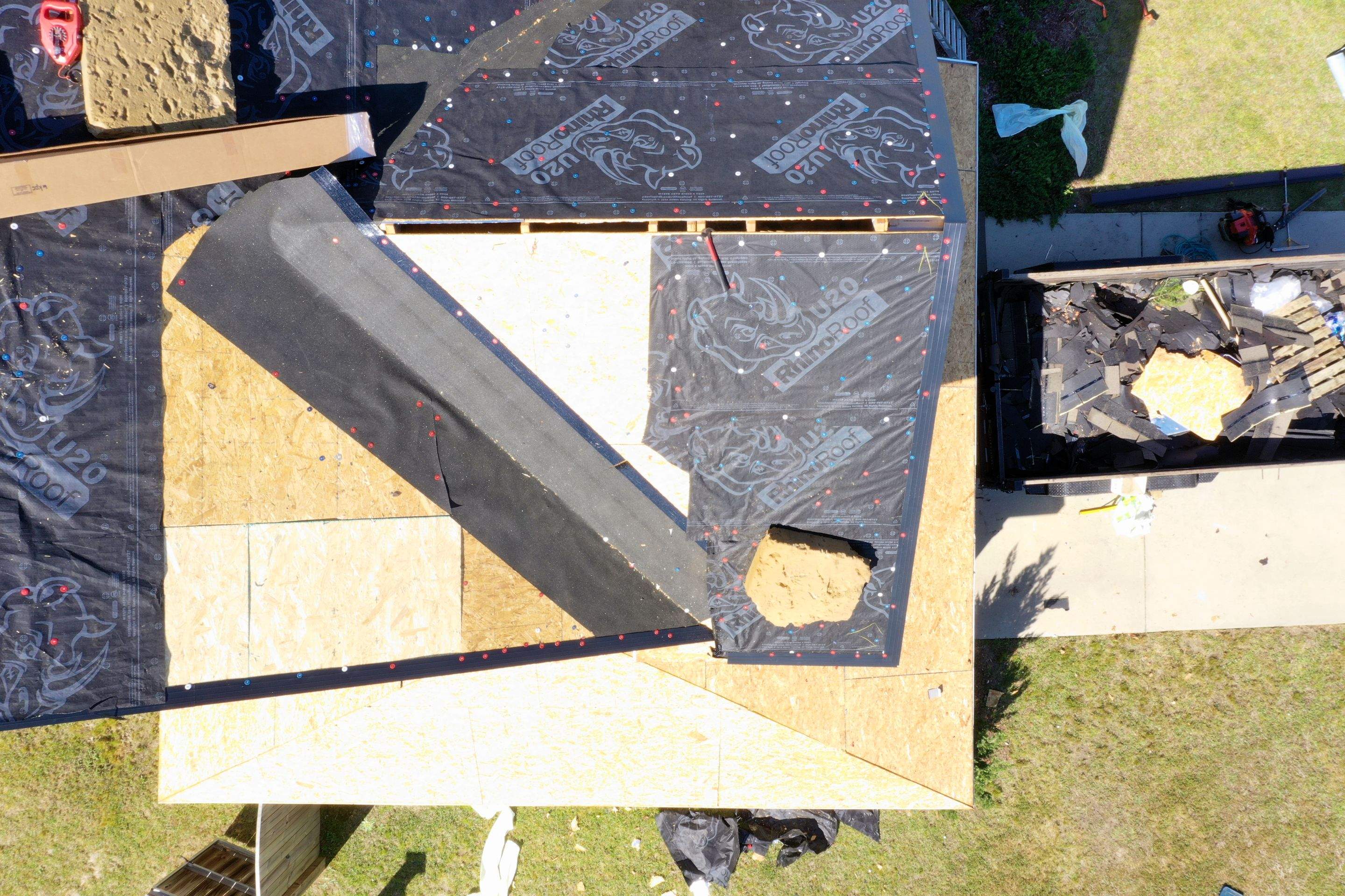 Residential Roofing Installation using Owens Corning® Oakridge Estate Gray by Indigo State Roofing