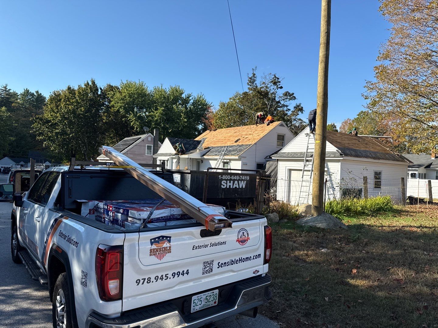 Complete Roof Replacement with GAF Pewter Gray HDZ™ Shingles, VELUX Skylights & New Gutters by Sensible Home Solutions
