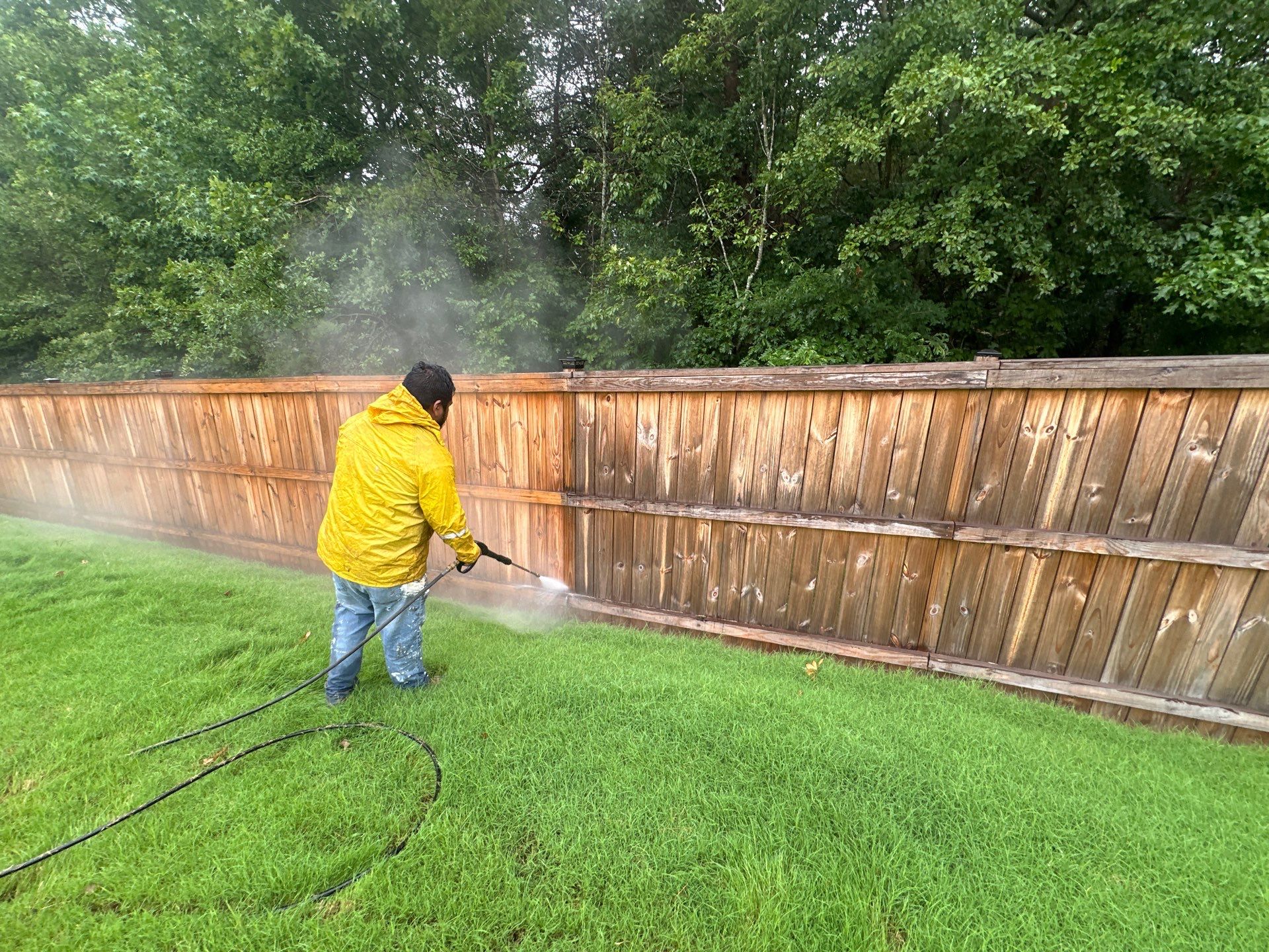 Privacy Fence Professional Staining in Travelers Rest by Painter1