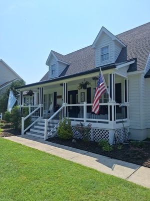 Black Gutter Installation