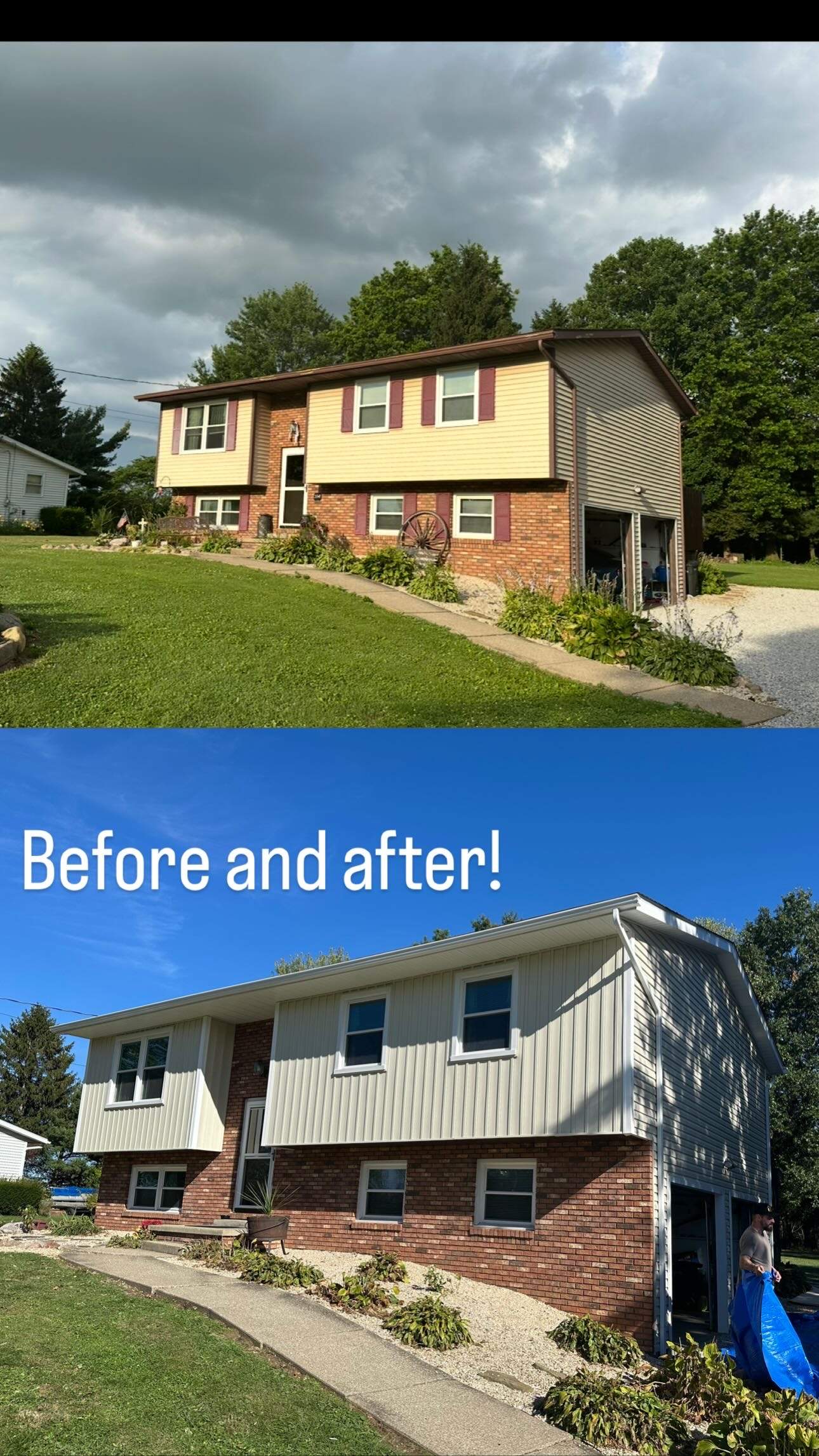 The Desert Rose Dream: Roof & Board-and-Batten Makeover by Cornerstone Roofing And Siding