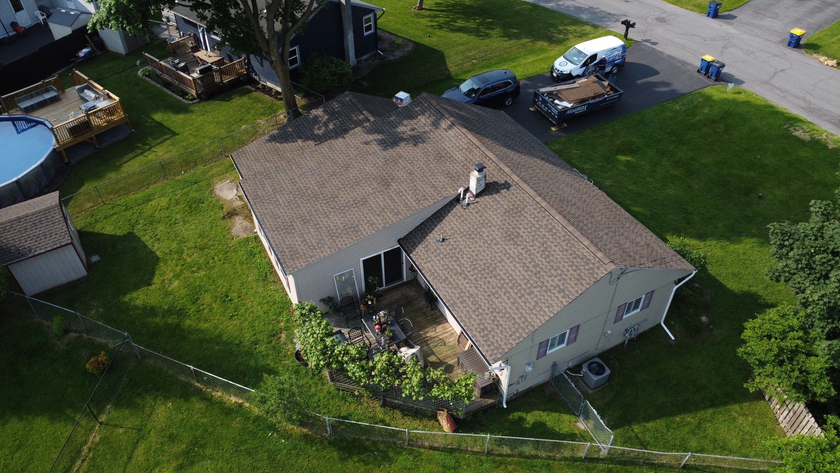 🏠 Roof Replacement in Syracuse, NY | GAF UHDZ Shingles 🔨 by Alpha Omega Roofing LLC