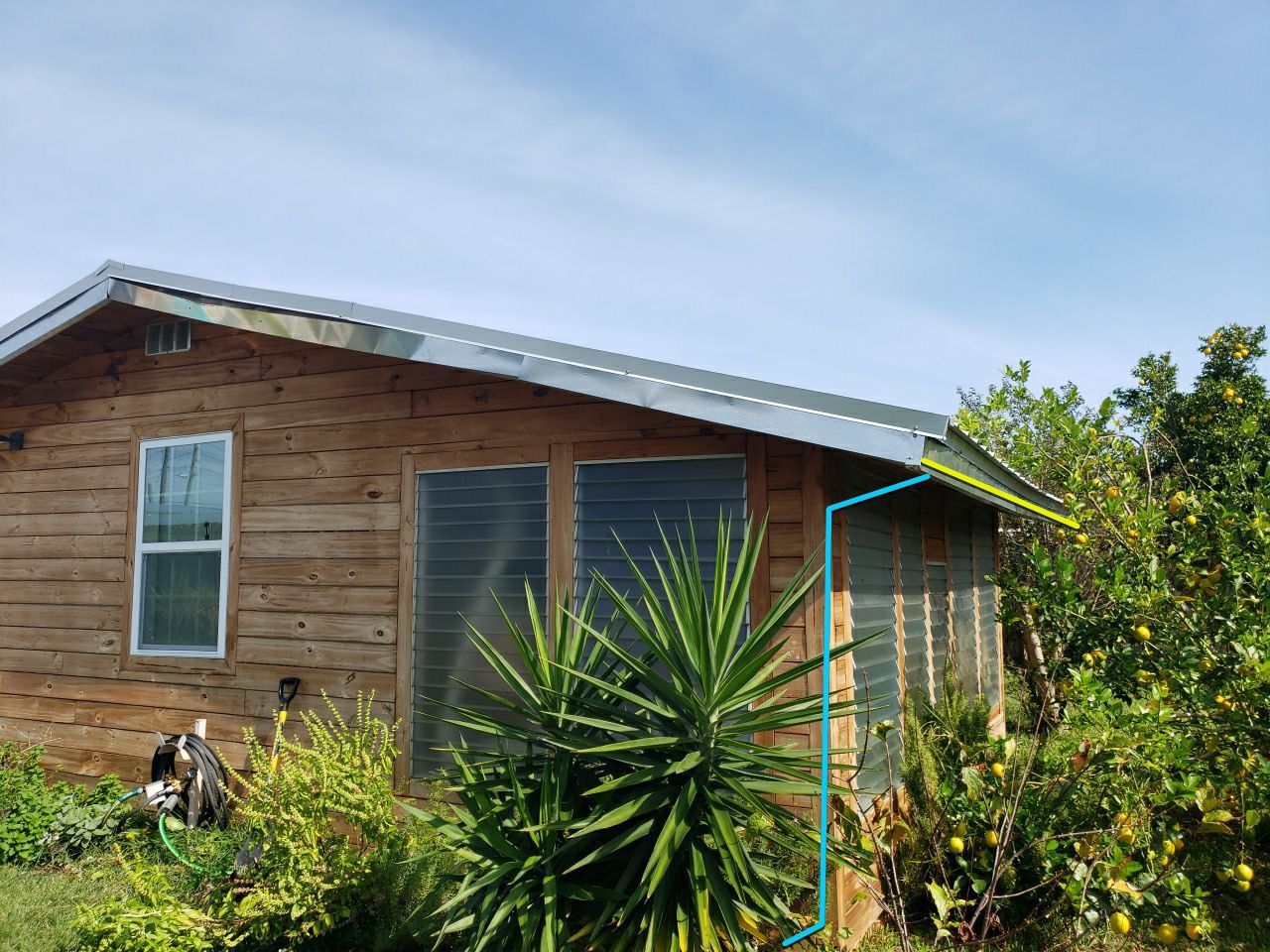 Gutter Installation using K-Style Seamless Gutters and Soffit and Fascia Replacement by Gutter Professors