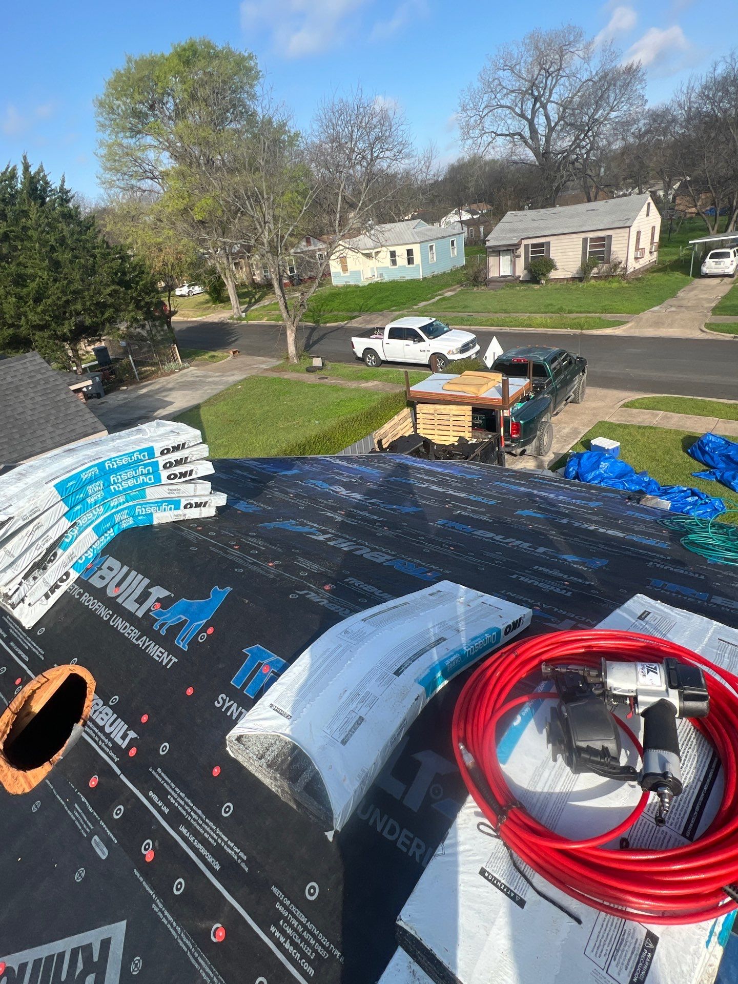 Project in Dallas by Rhino Roofing and General Contracting, LLC