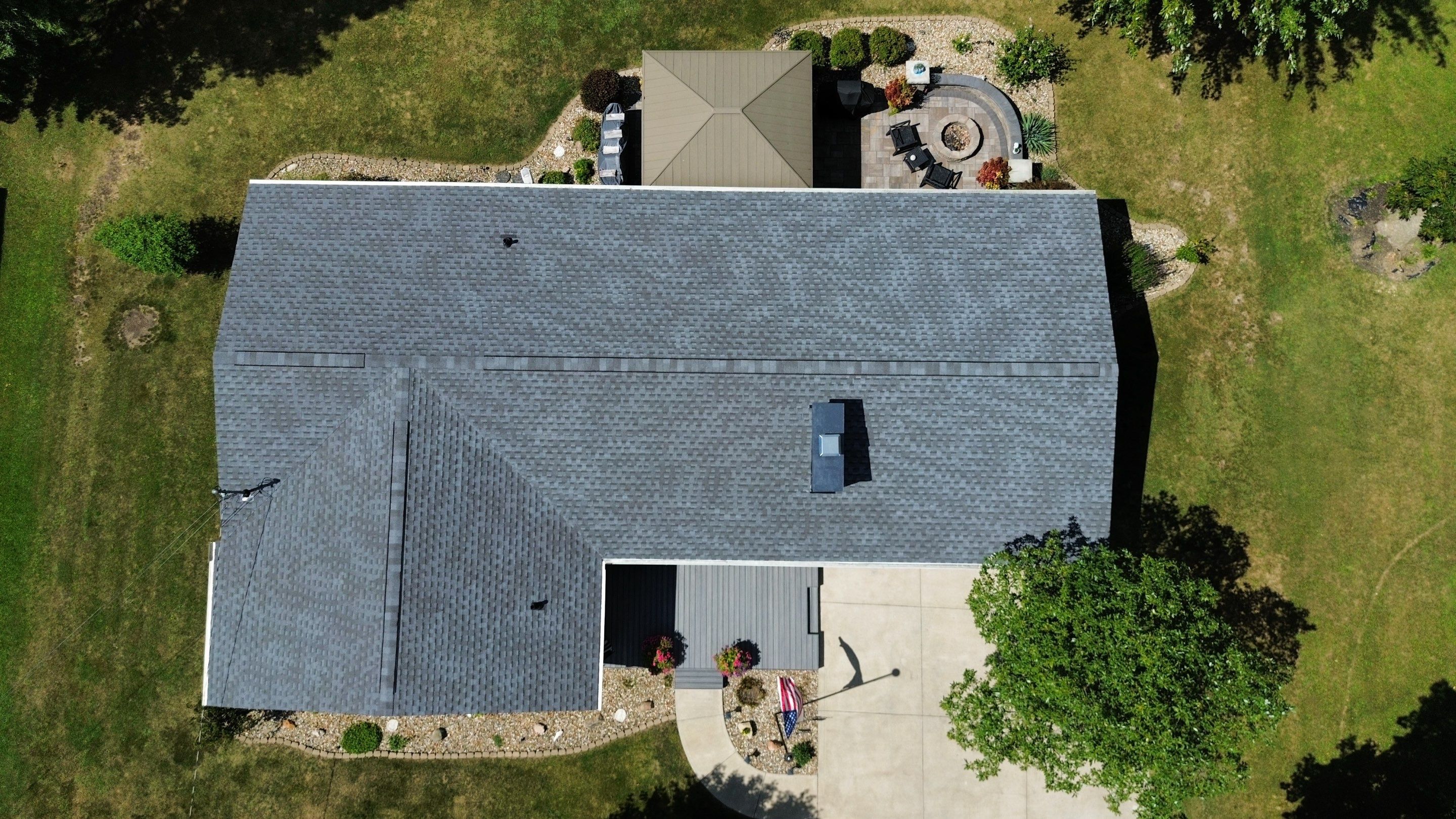 Roof Replacment, Chimney crown  by Know-A-Guy Roofing & Exteriors 