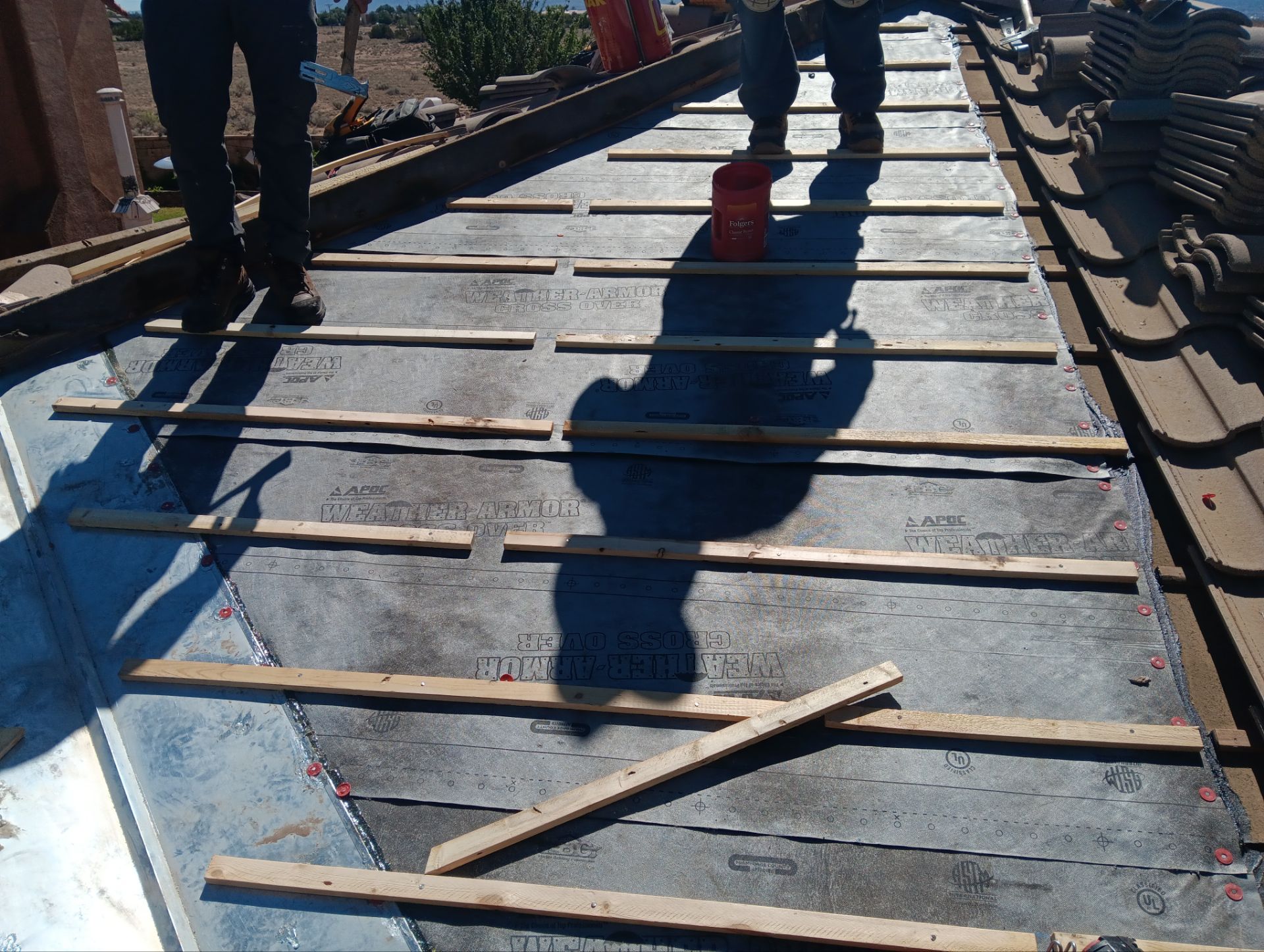 Comprehensive Concrete Tile Roof Underlayment replacement and Vent Sealing in Albuquerque by Doyle Roof Masters Inc