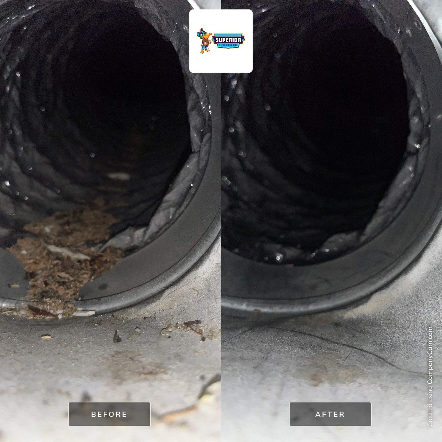 Air Duct Cleaning With a Vacuum Truck in New Castle, PA by Superior Air Duct Cleaning