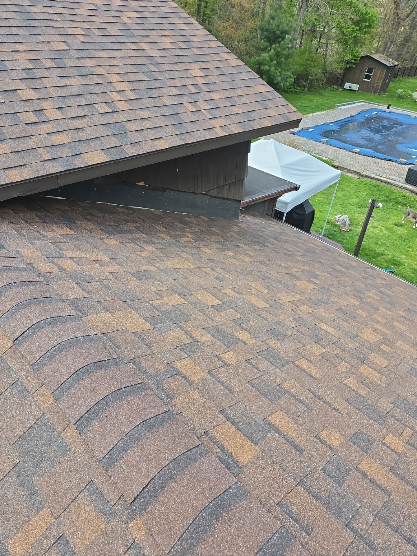 Residential Roof Replacement and Plywood Sheathing Repair in Torrington by A Plus Exterior