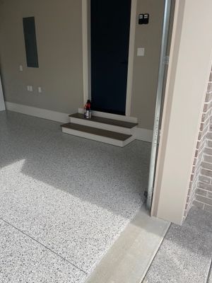 Garage Floor Coating using Cabin Fever