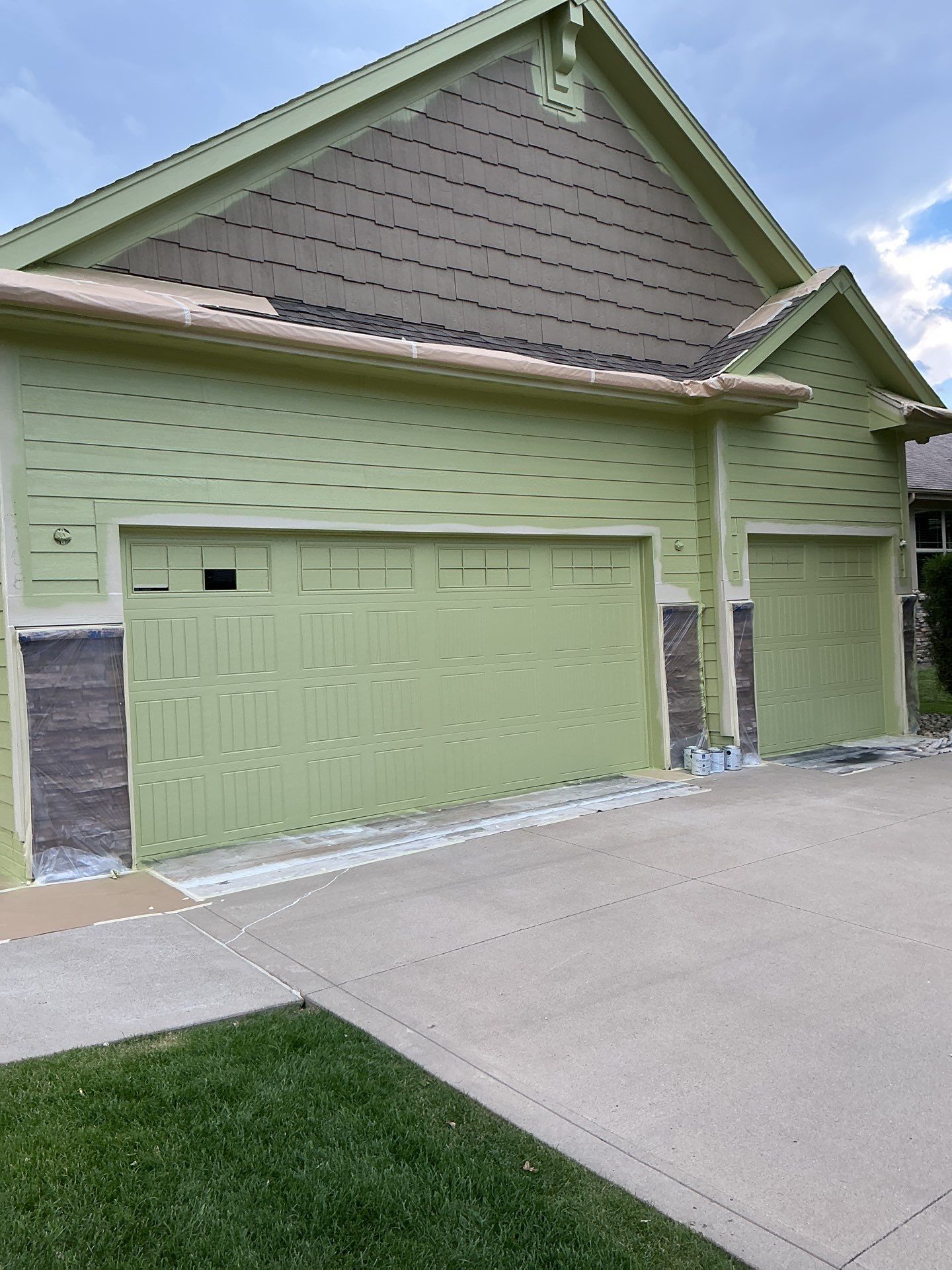 Residential Exterior Repaint by Midwest Paint LLC