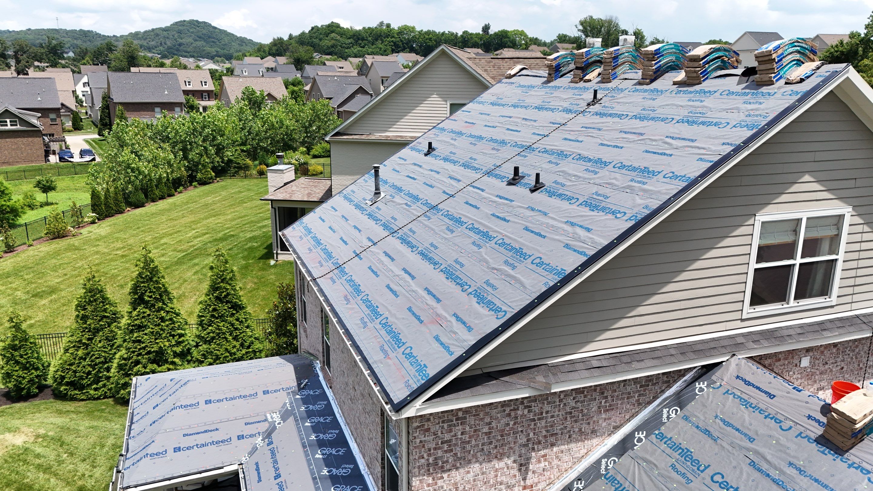 Charcoal Black Re-Roof by Royal House LLC