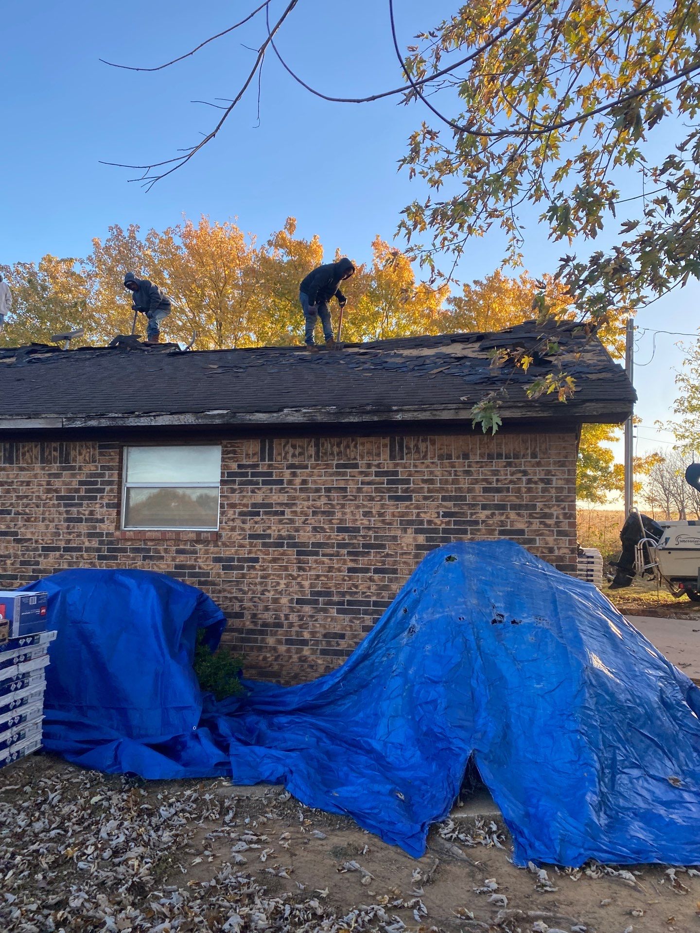 Comprehensive Roof Replacement and Decking Repair near Elmore City by BANA Roofing and Solar Supply