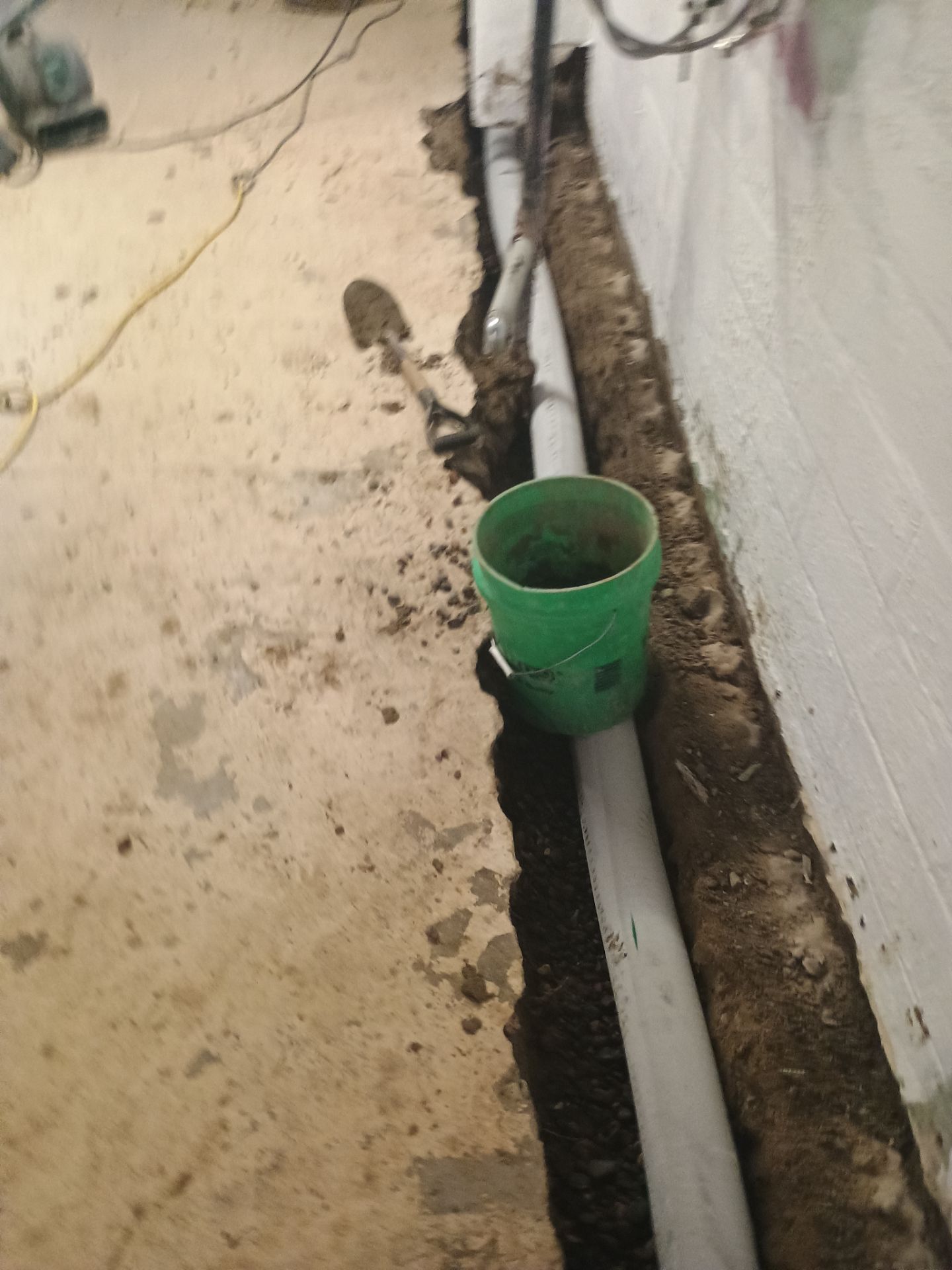 Another Drain Tile Project in the Books by Waterproofing Northeast