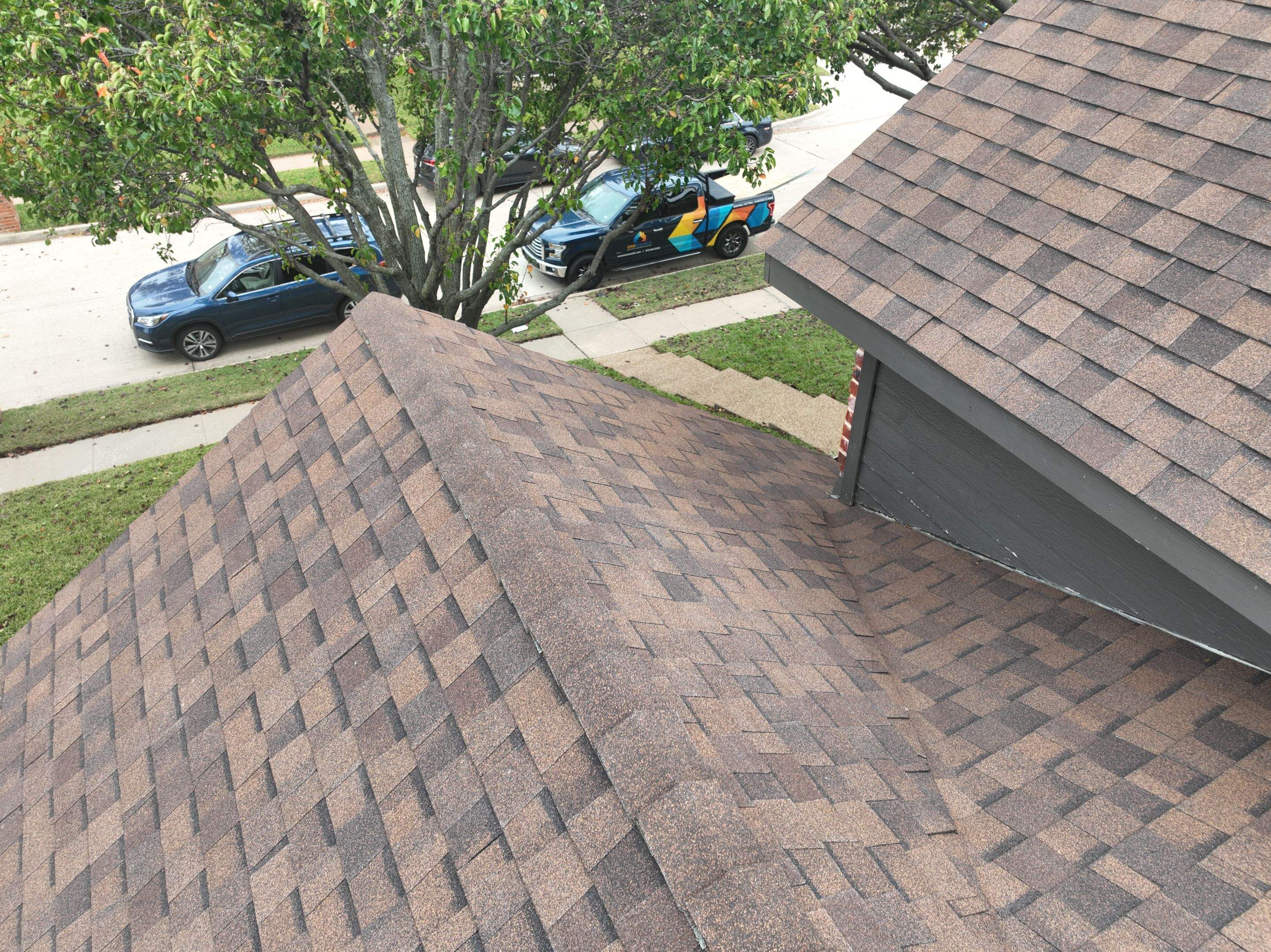 Residential Roofing Installation using CertainTeed Landmark Burnt Sienna by OneSource Roofing and Restoration