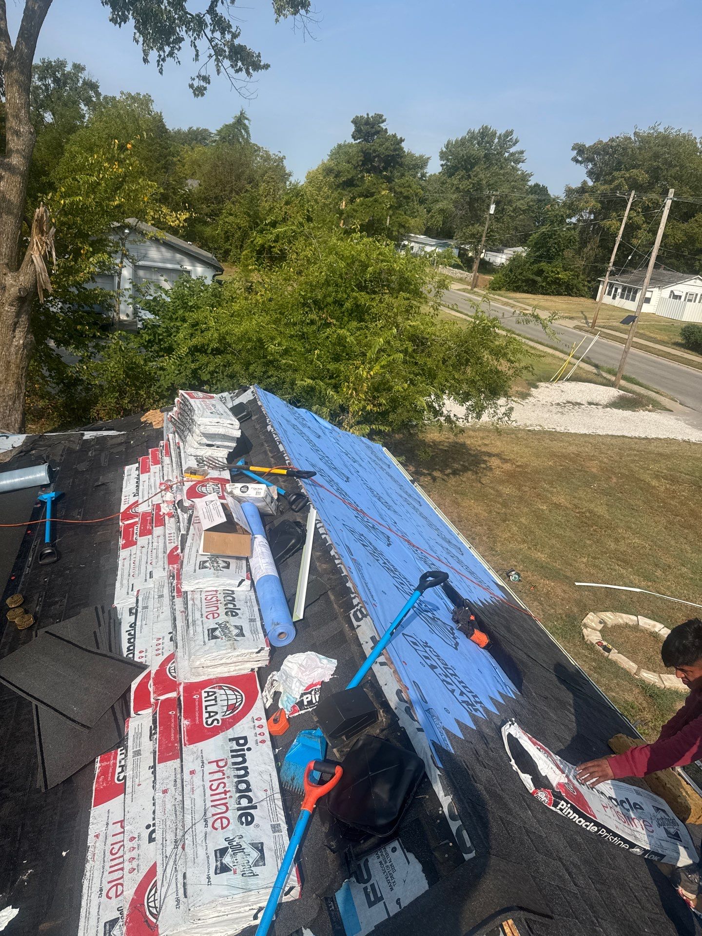 Multi Structure Residential Roofing + Gutters + Downspouts + Siding Install  by Titan Commercial & Residential Roofing 