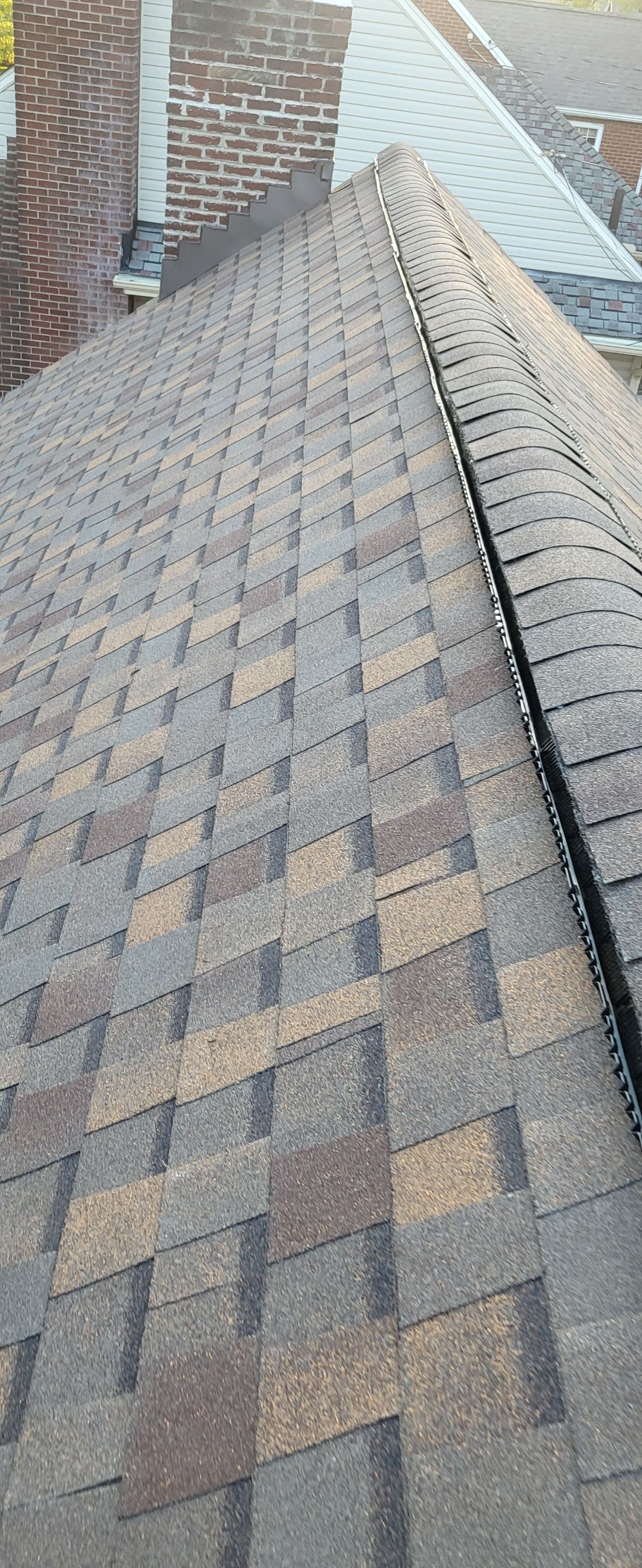 ATLAS PINNACLE COLOR: COPPER CANYON DRIP EDGE: ROYAL BROWN by Eagle Eye Roofing