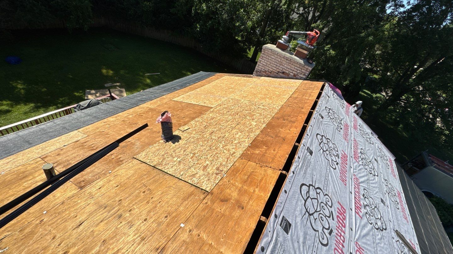 Roof Replacement using Owens Corning Onyx Black by 180 Contractors