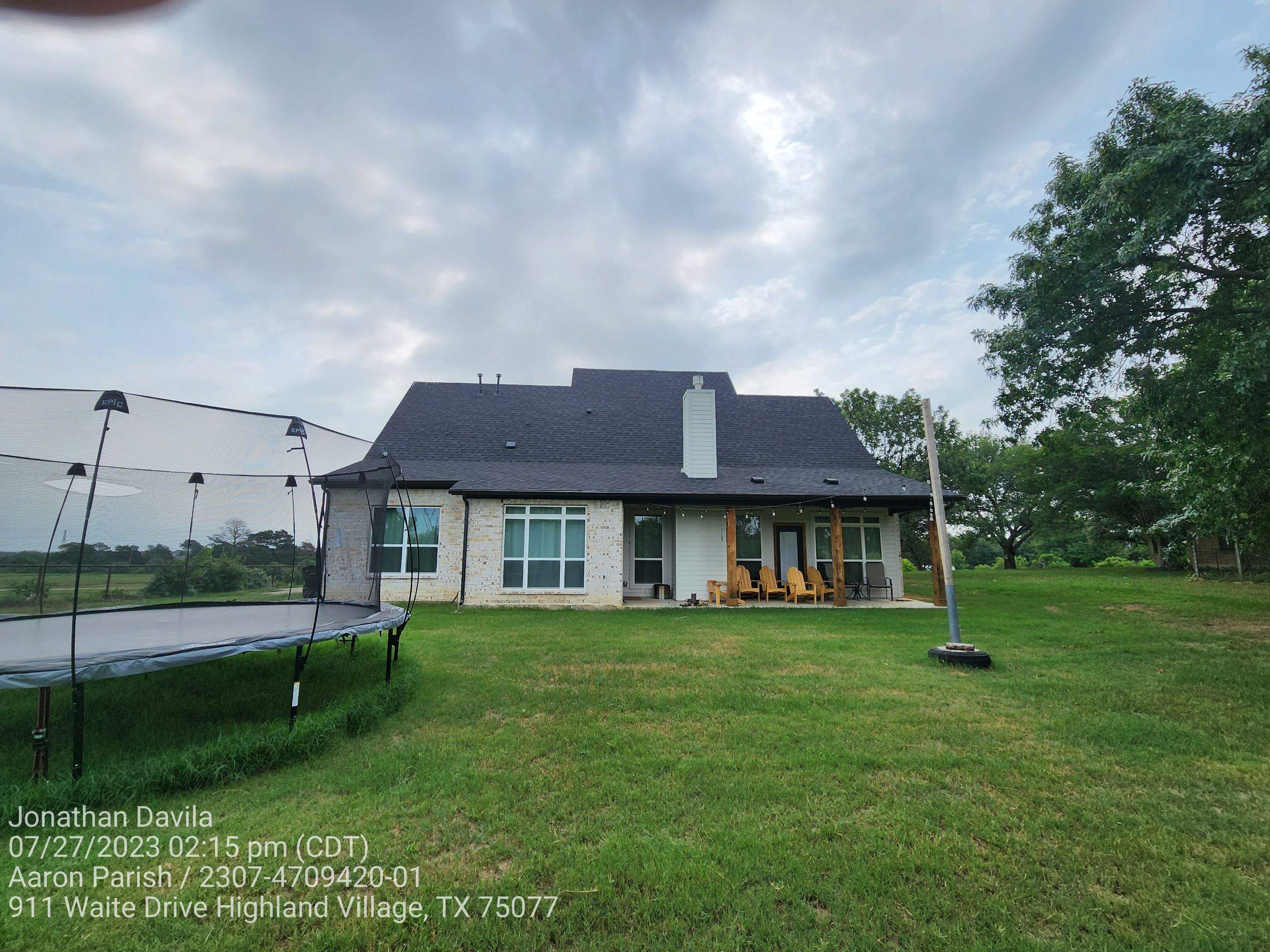 Project in Highland Village by Zeus Exteriors