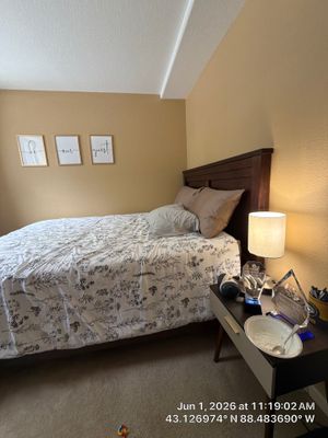 Bedroom Interior Remodel and Home Office Workspace in Oconomowoc