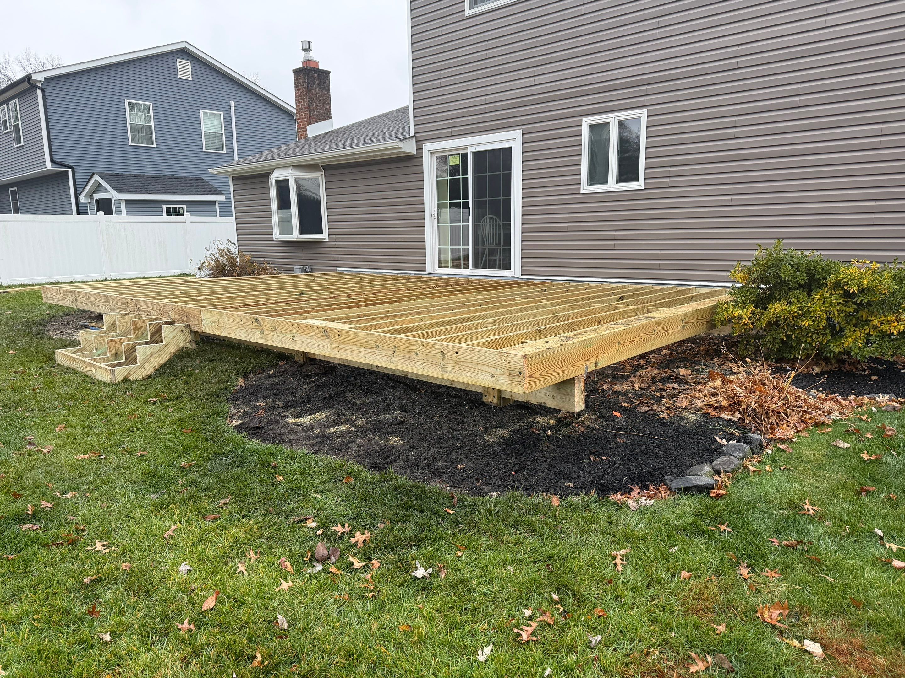 New Deck in Delaran NJ by deck guardian