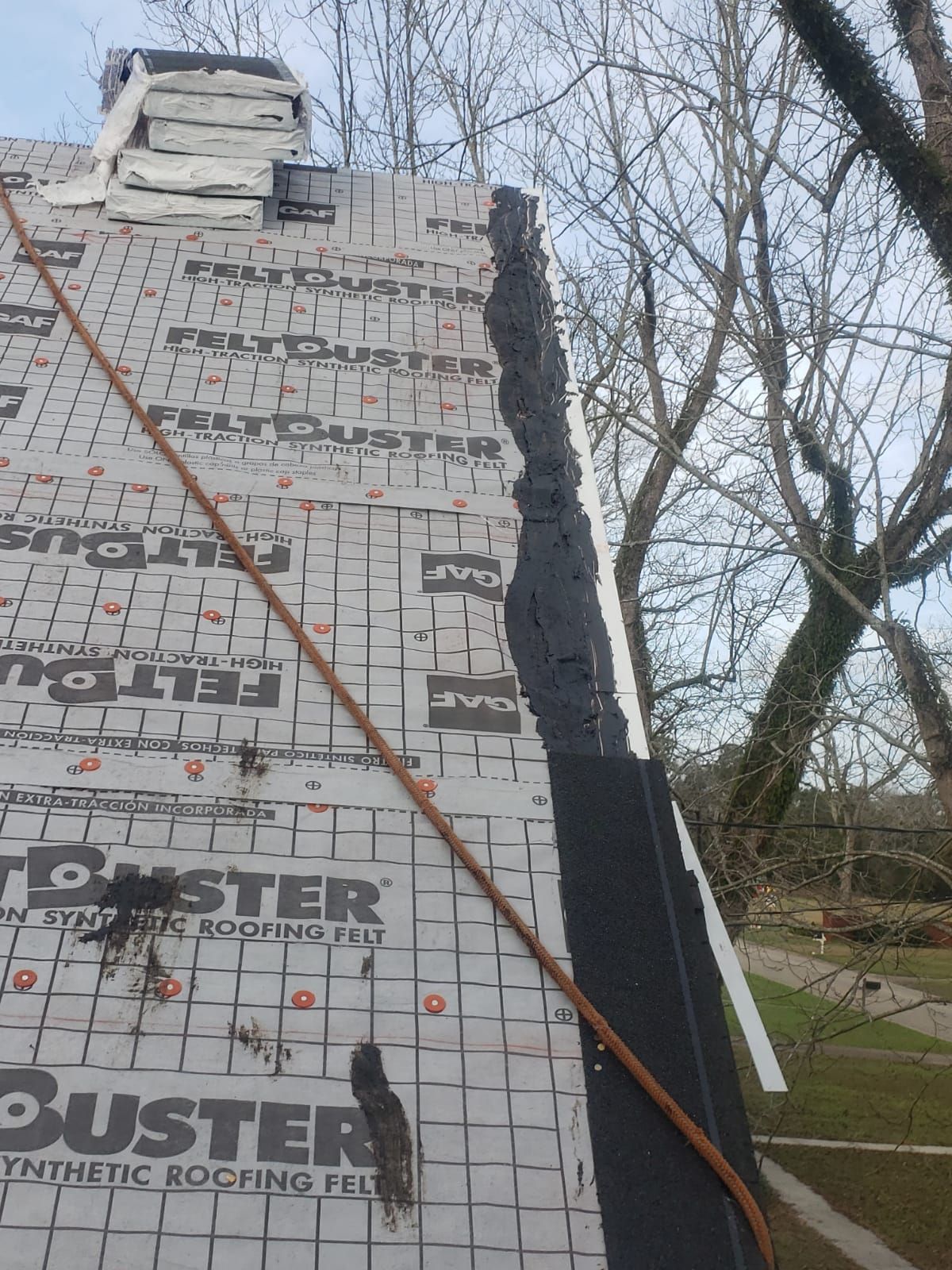Residential Roofing Installation using Roof Replacement by American Roofing & Construction LLC