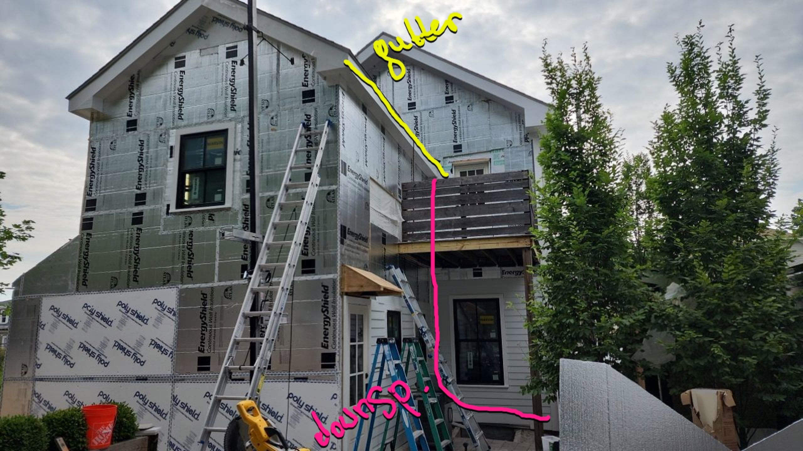 Siding Installation using James Hardie by UBrothers Construction
