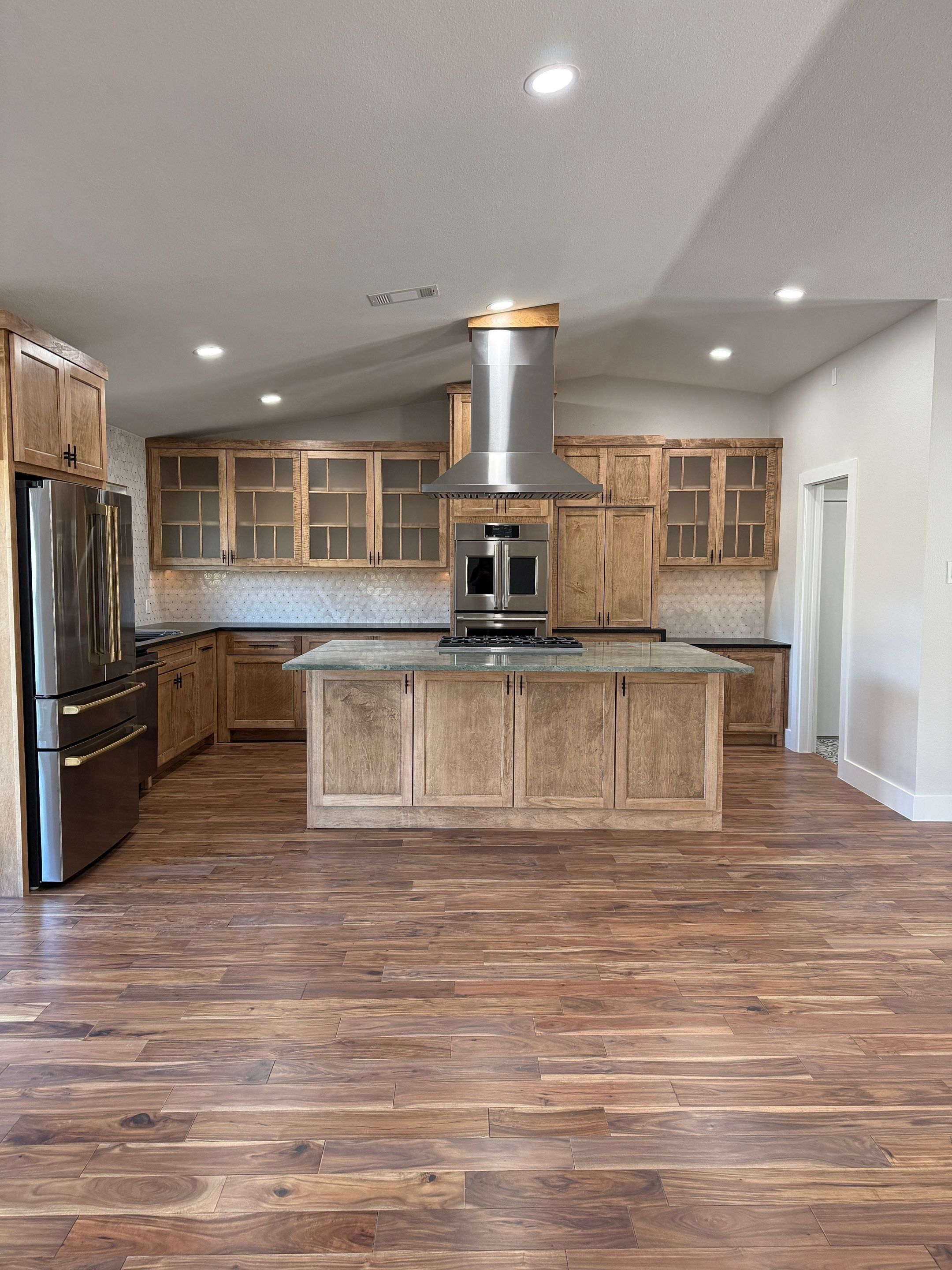 Custom Kitchen Remodel & Load Bearing Wall Removal: Dallas, TX by C3 Custom Builds
