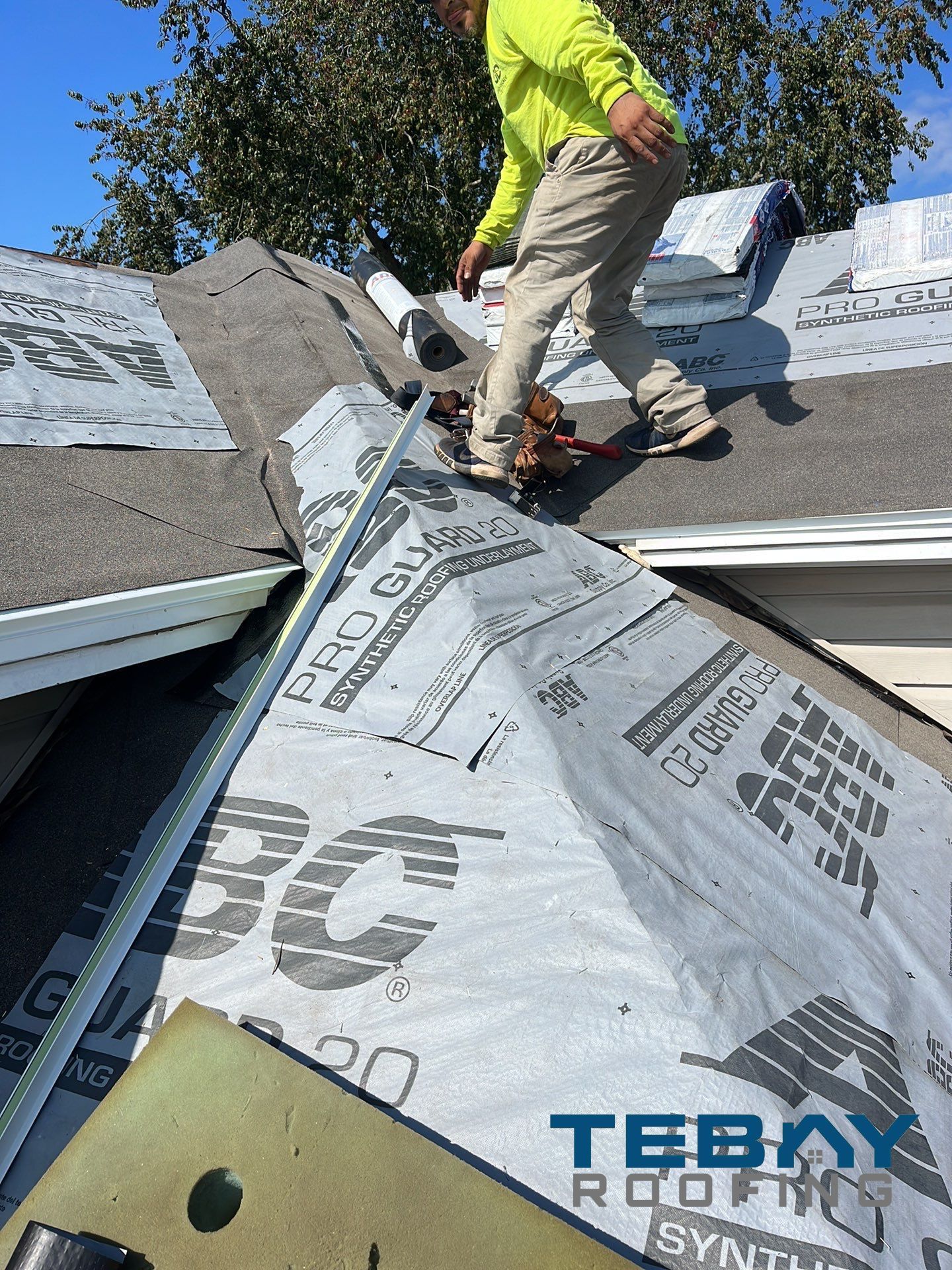 Residential Roofing Installation using Timberline HDZ by Rainstoppers Roofing