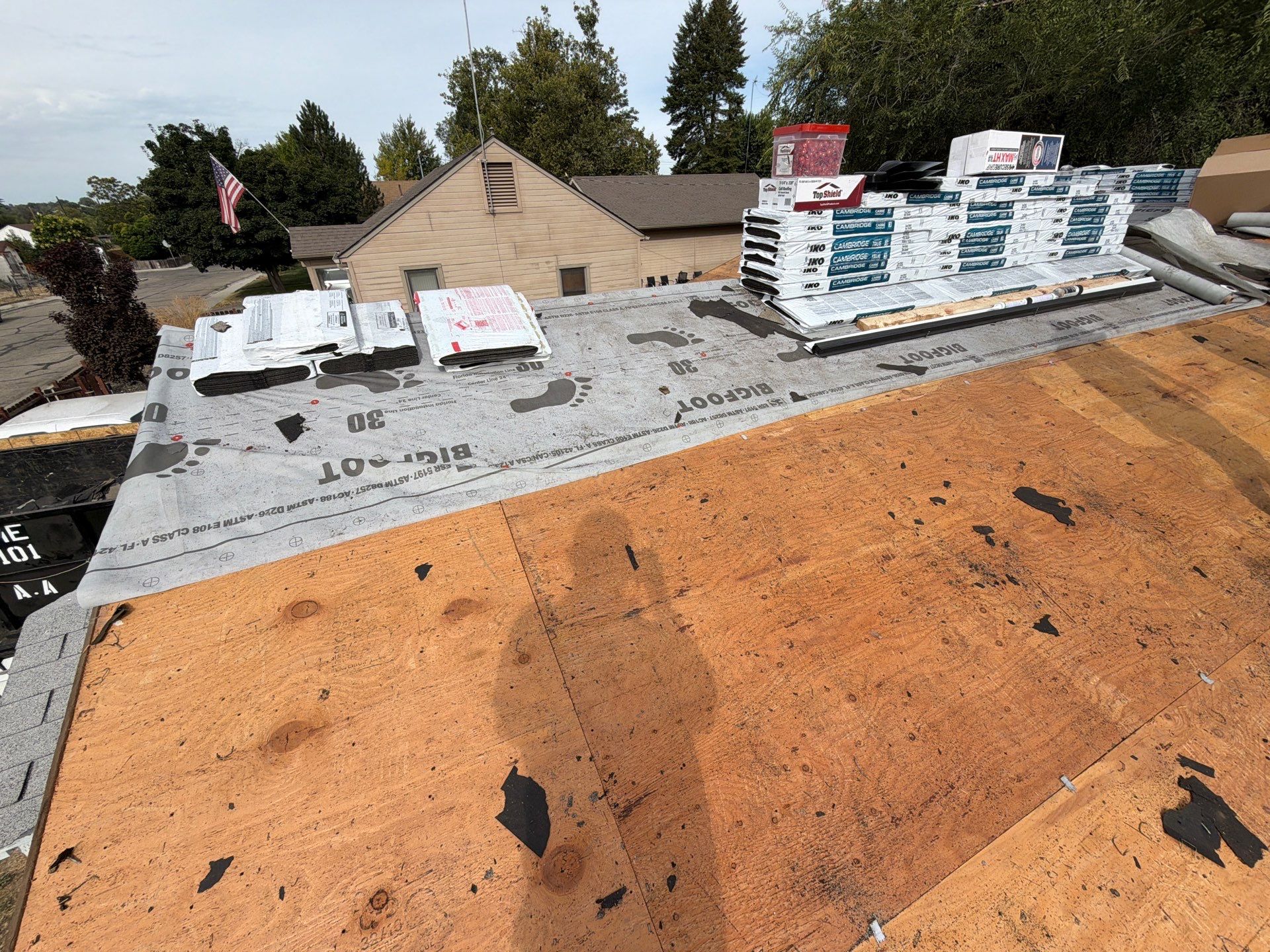 Residential Roof Replacement and Deck Repair in Boise by Olive Roofing