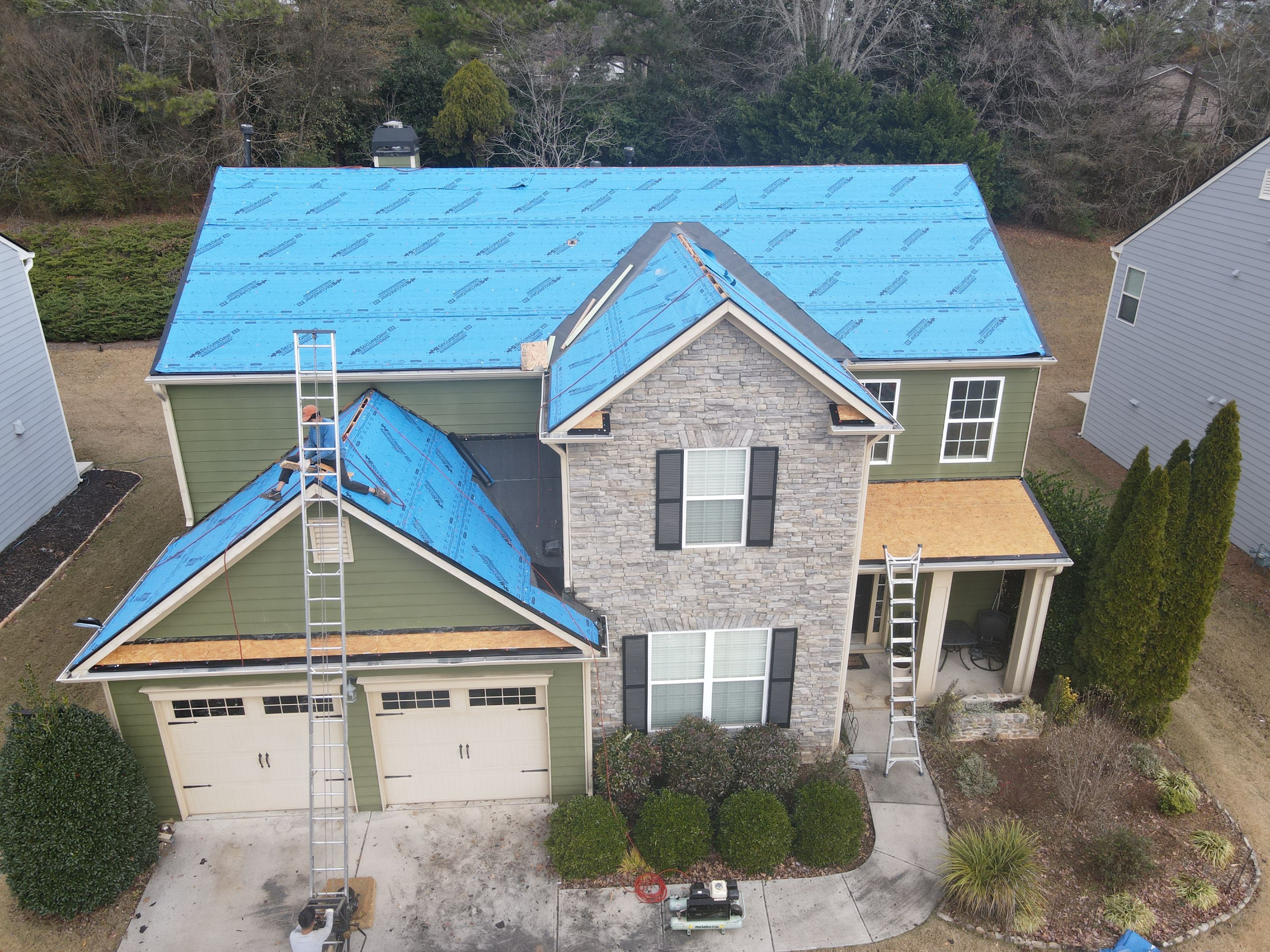 Residential Roofing Installation using Atlas  by Inspector Roofing and Restoration