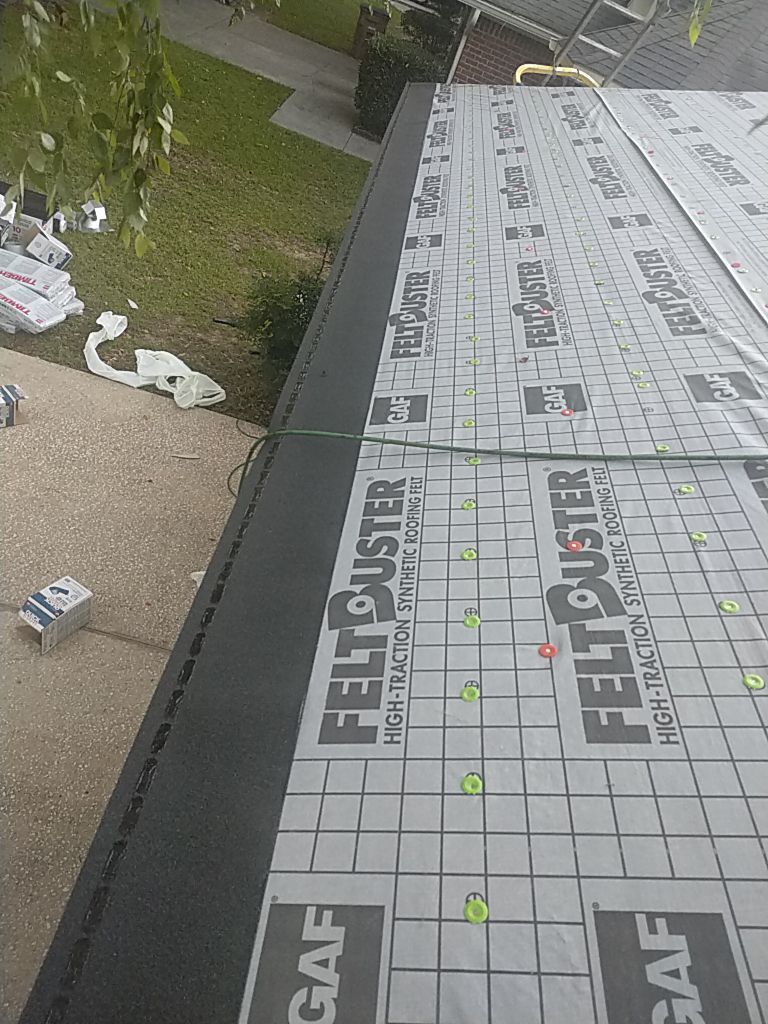 Residential Roofing Installation using Roof Replacement by American Roofing & Construction LLC