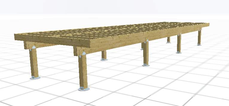 Shades Crest - Deck by Pillar and Pine