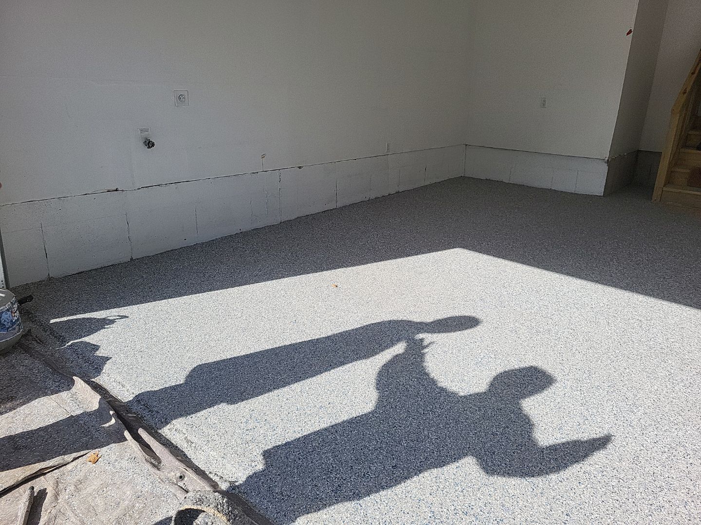 Garage Floor Coating using Penntek by Spectrum Painting, LLC