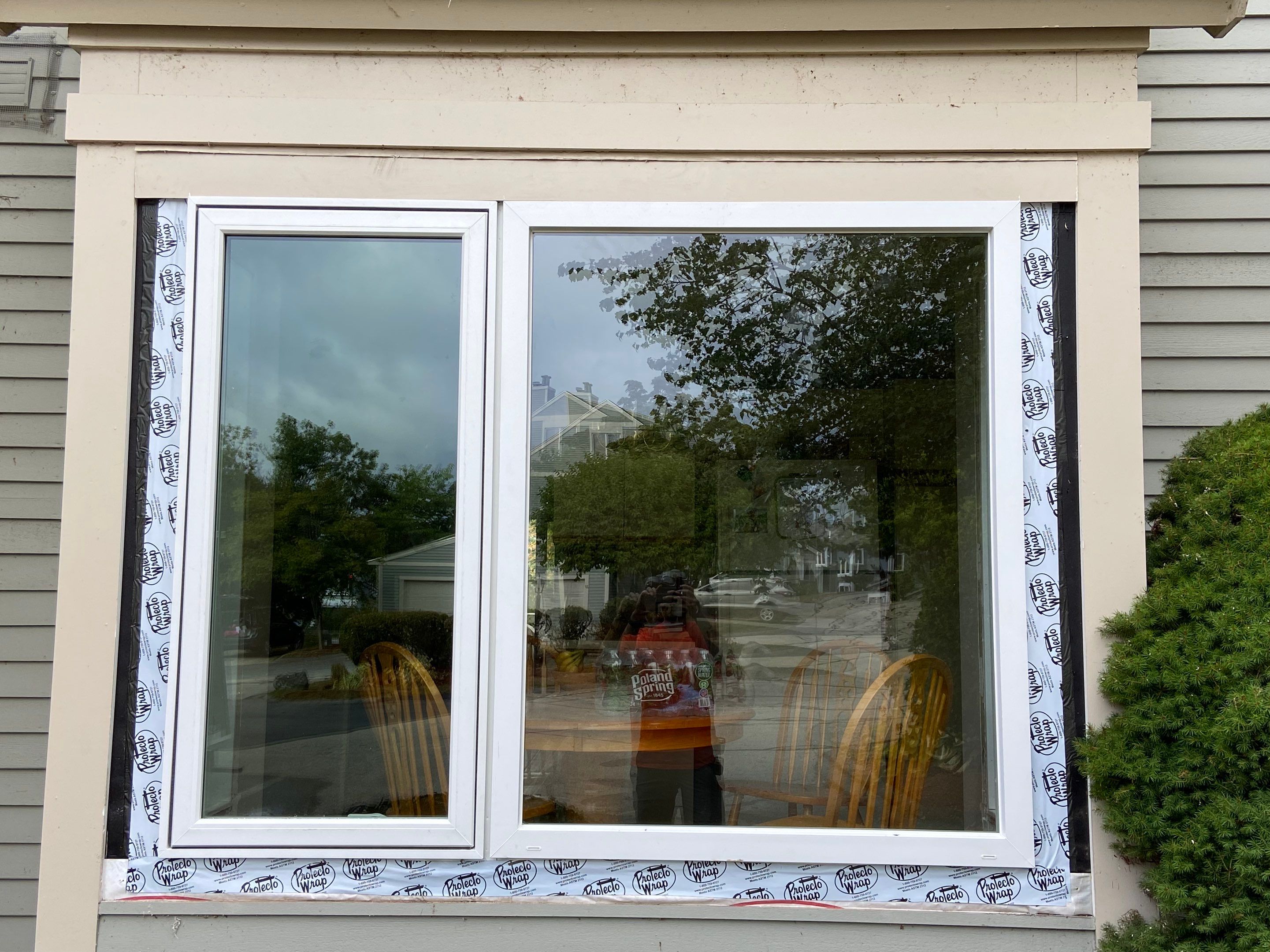 Window Installation using Classic New Construction Windows by Sensible Home Solutions