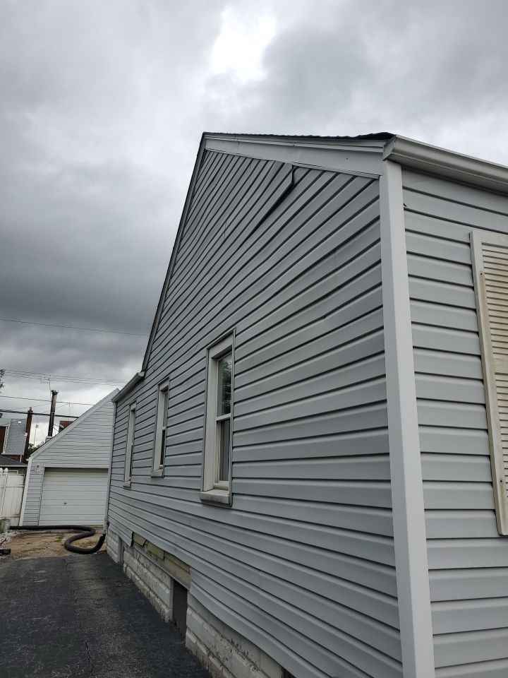 Hammond Siding Job by Kraz Construction