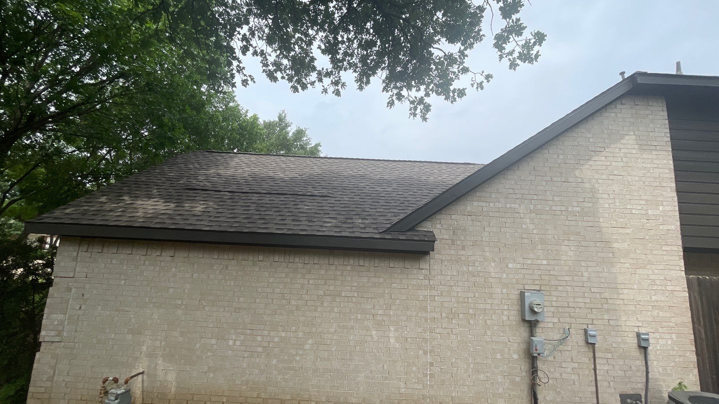 Full Exterior Remodel (Roofing, painting, Gutters) & Interior Damage Repair & Painting by First United Roofing & Construction