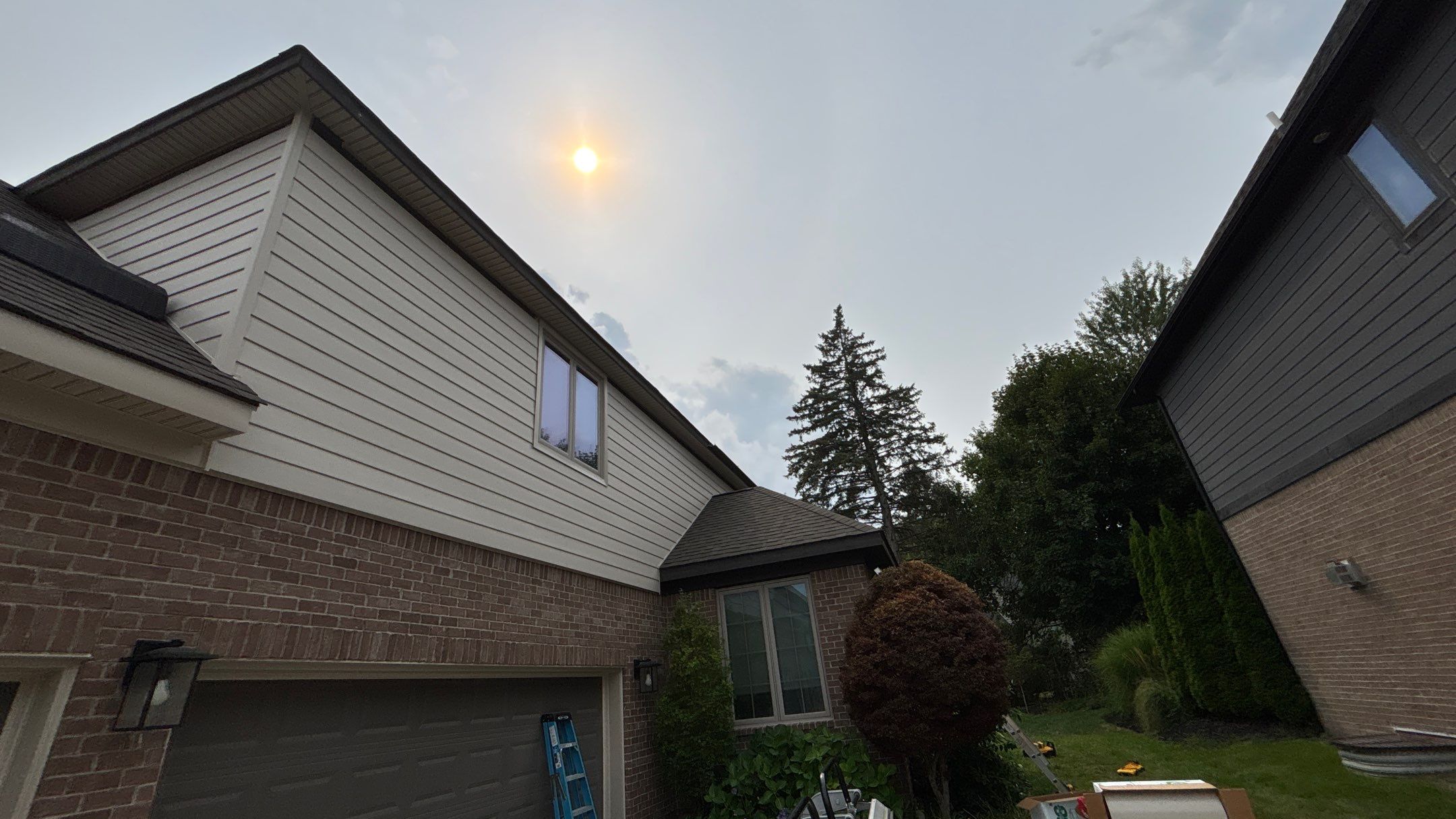 Siding Replacement using Alside S7 Cedar Mill Grain Composite by 180 Contractors