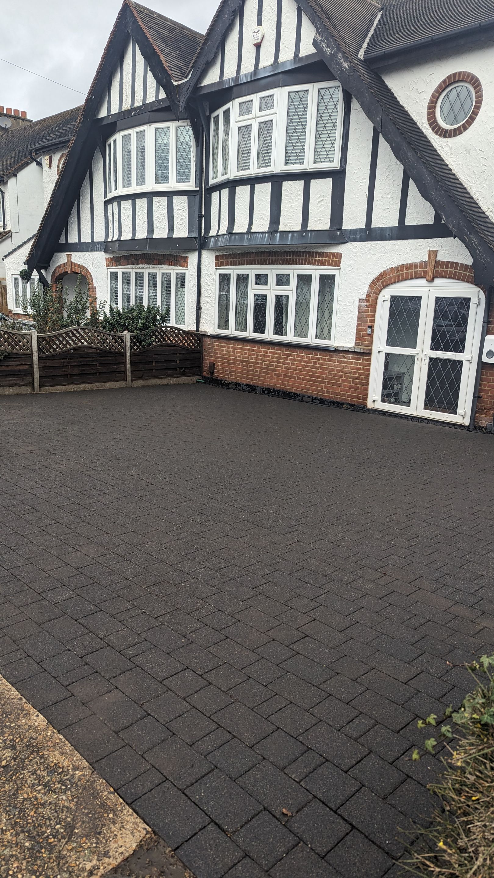 Driveway And Patio Clean using honda 21 ltr/min by Ges Exterior Cleaning ltd
