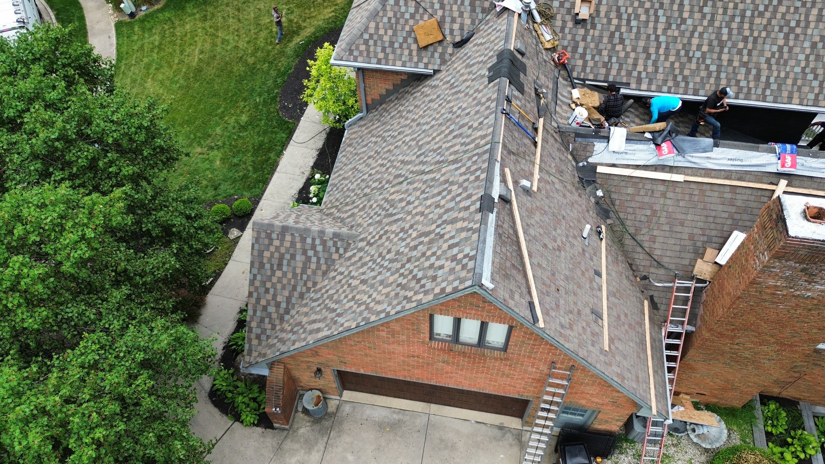 Residential Roofing Installation using Timberline HDZ Shingles - Cedar Falls by RoofX 