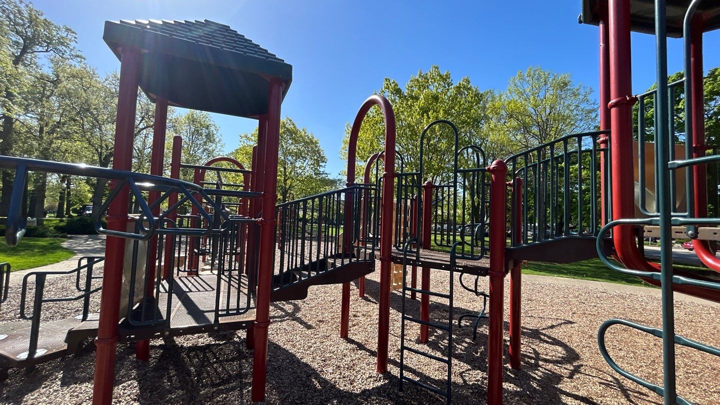 Playground cleaning by Northern Power Washing LLC.