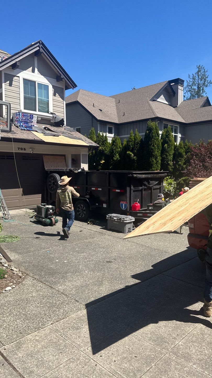 Residential Roofing Installation using GAF UHDZ Shingles by Roofing Formula LLC