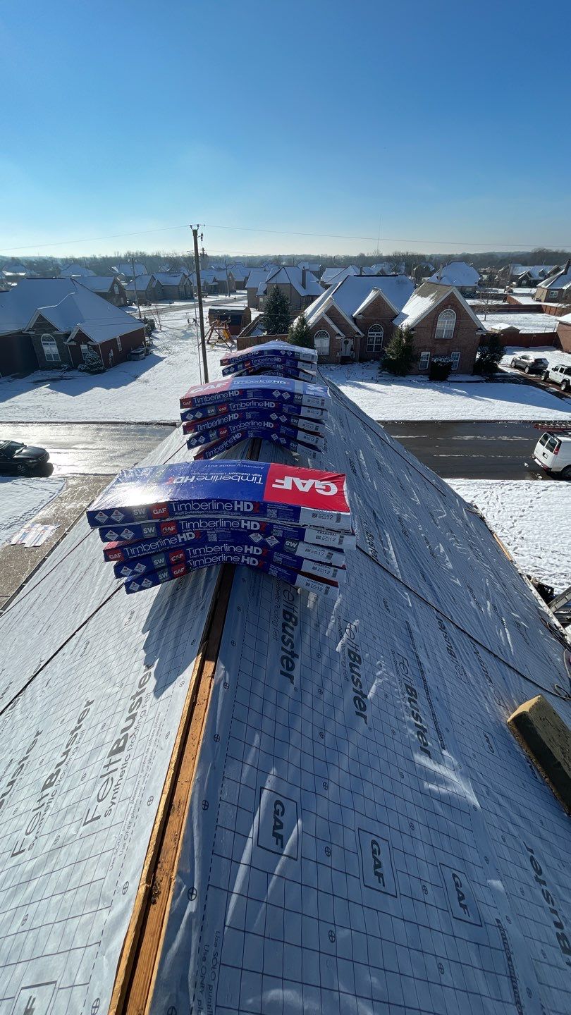 Residential Roofing Installation using GAF HDZ Roofing System  by Undersun Roofing 