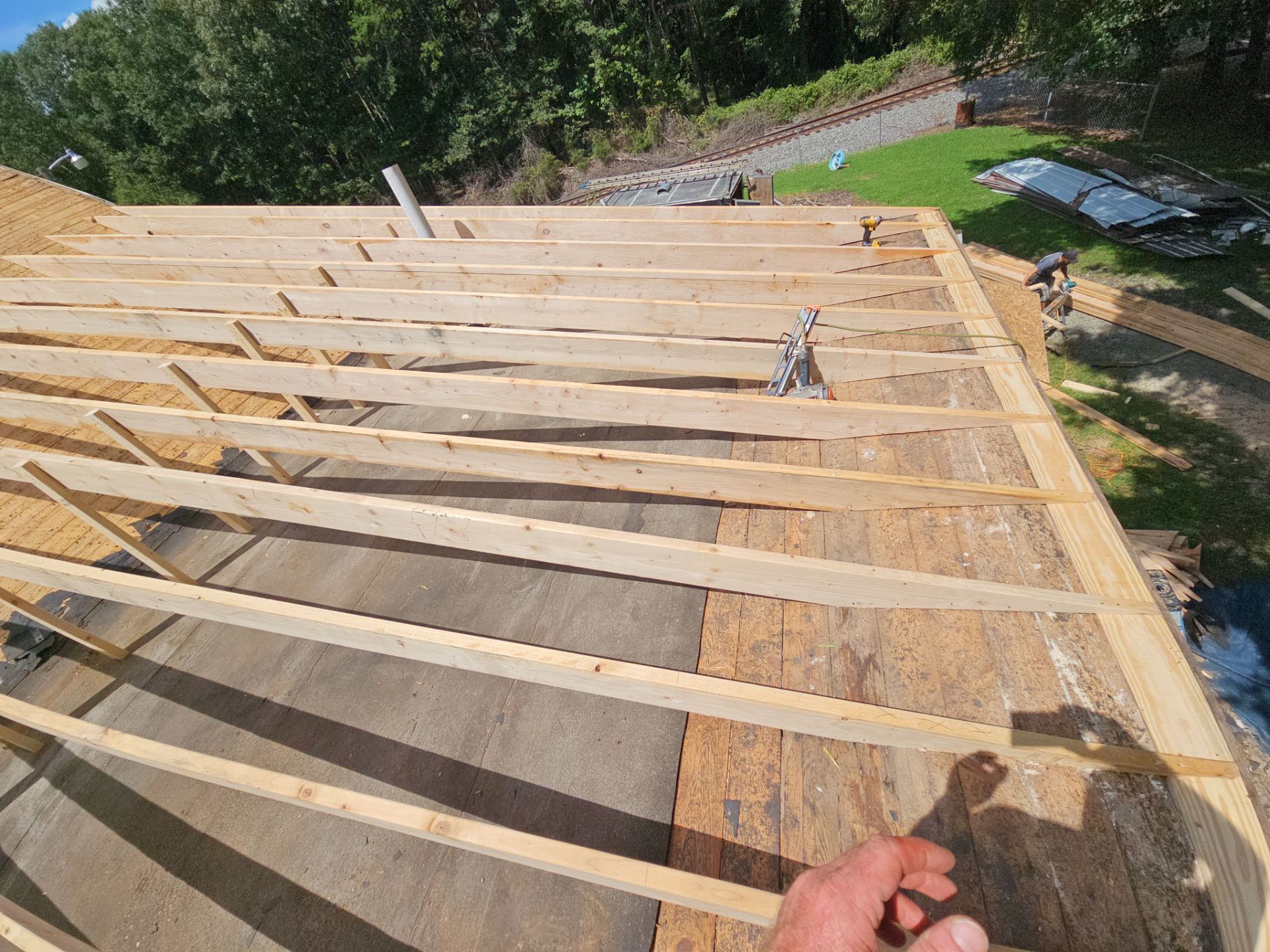 Church roof  by BROCK BUILDERS 